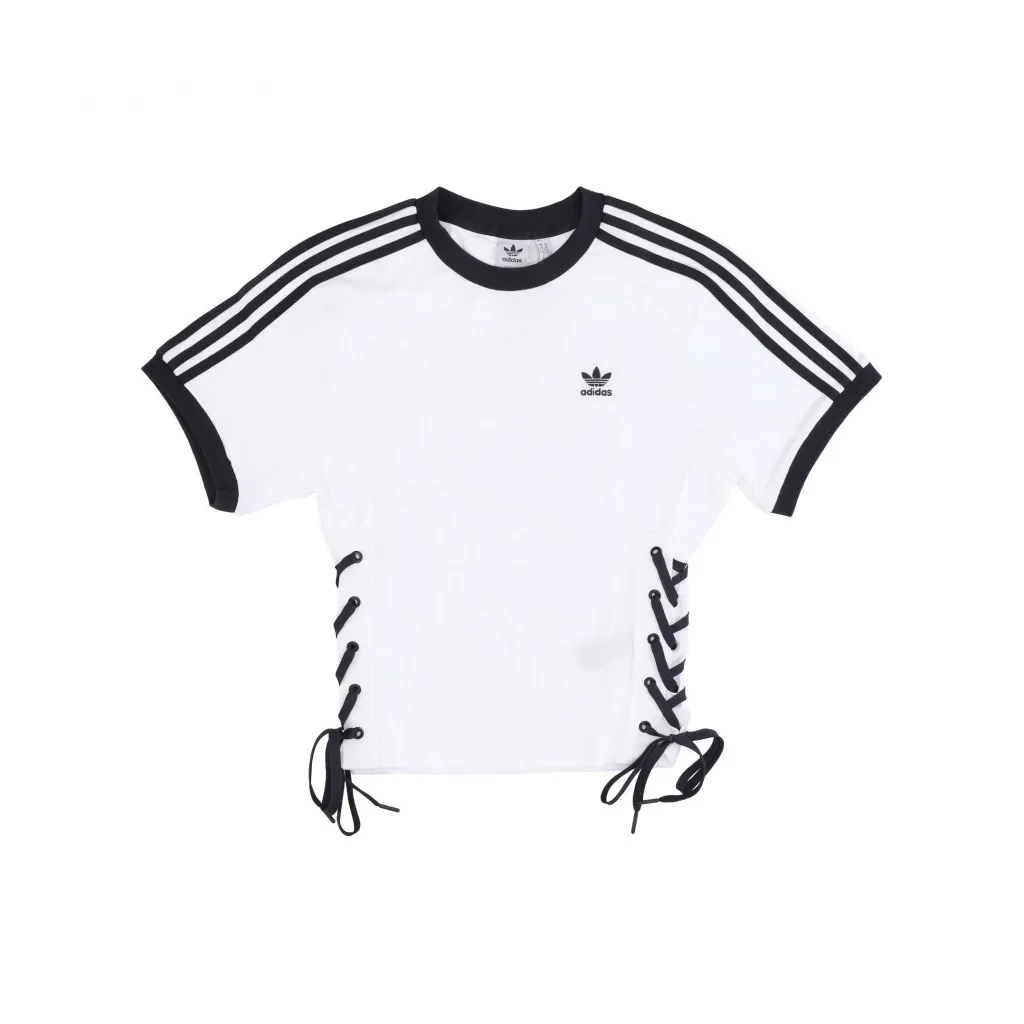 maglietta donna laced tee WHITE