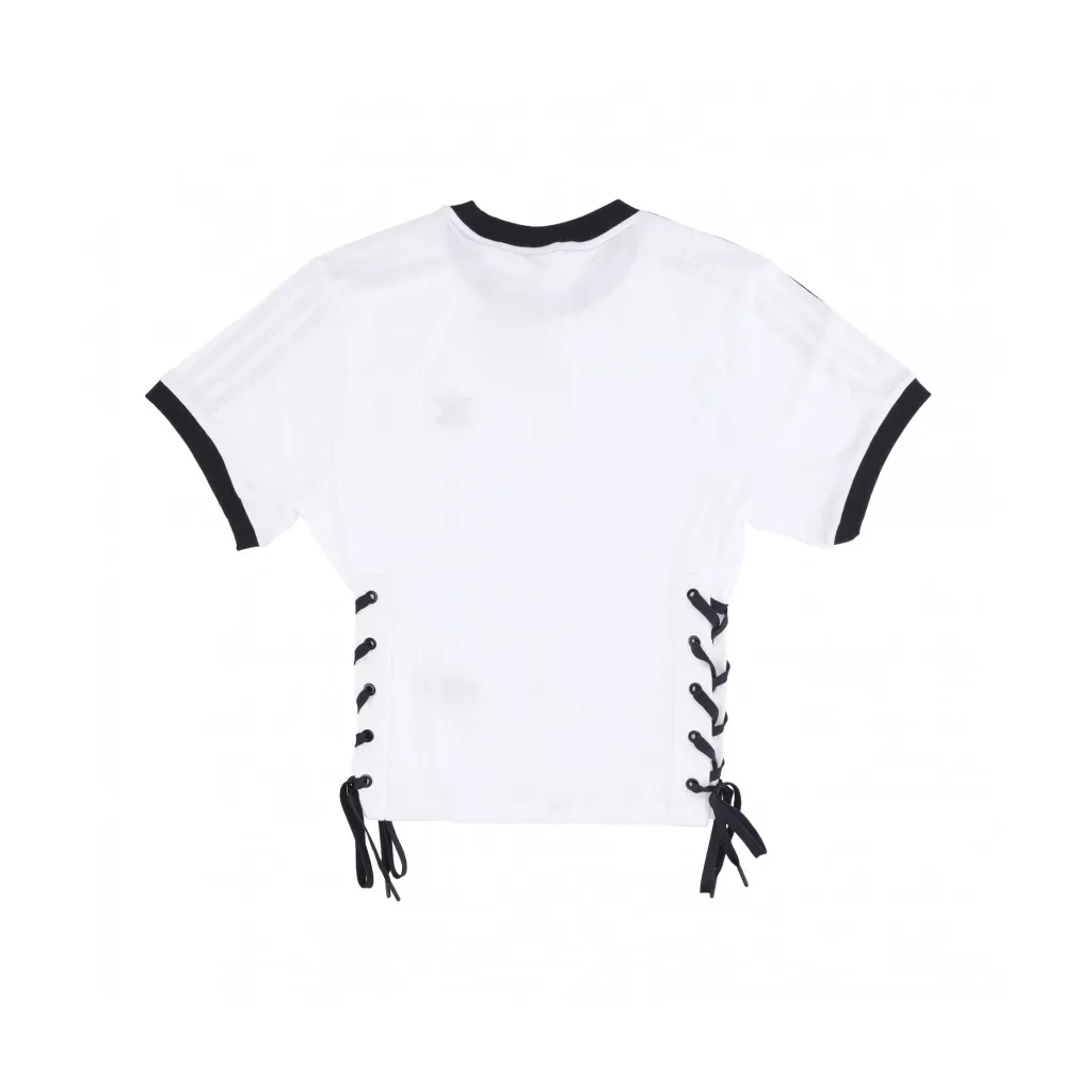 maglietta donna laced tee WHITE