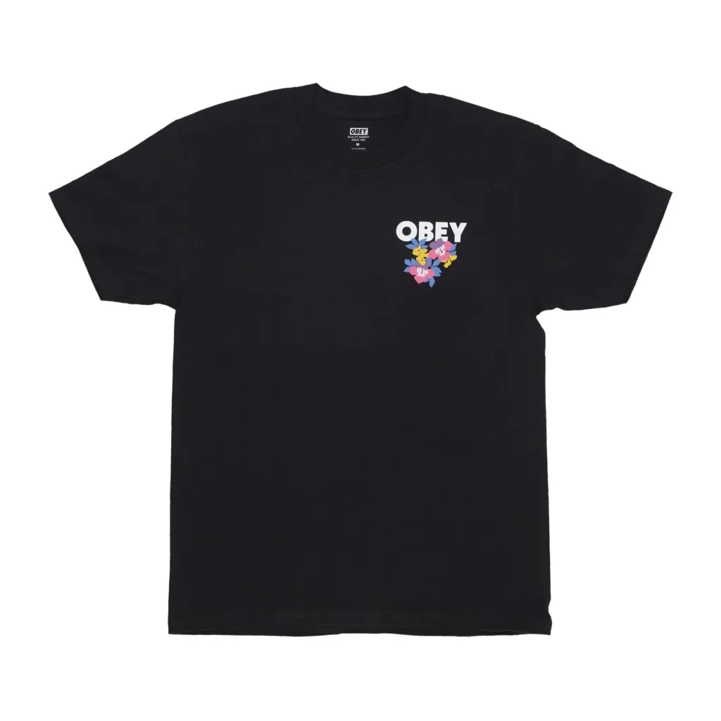 maglietta uomo floral garden classic tee BLACK