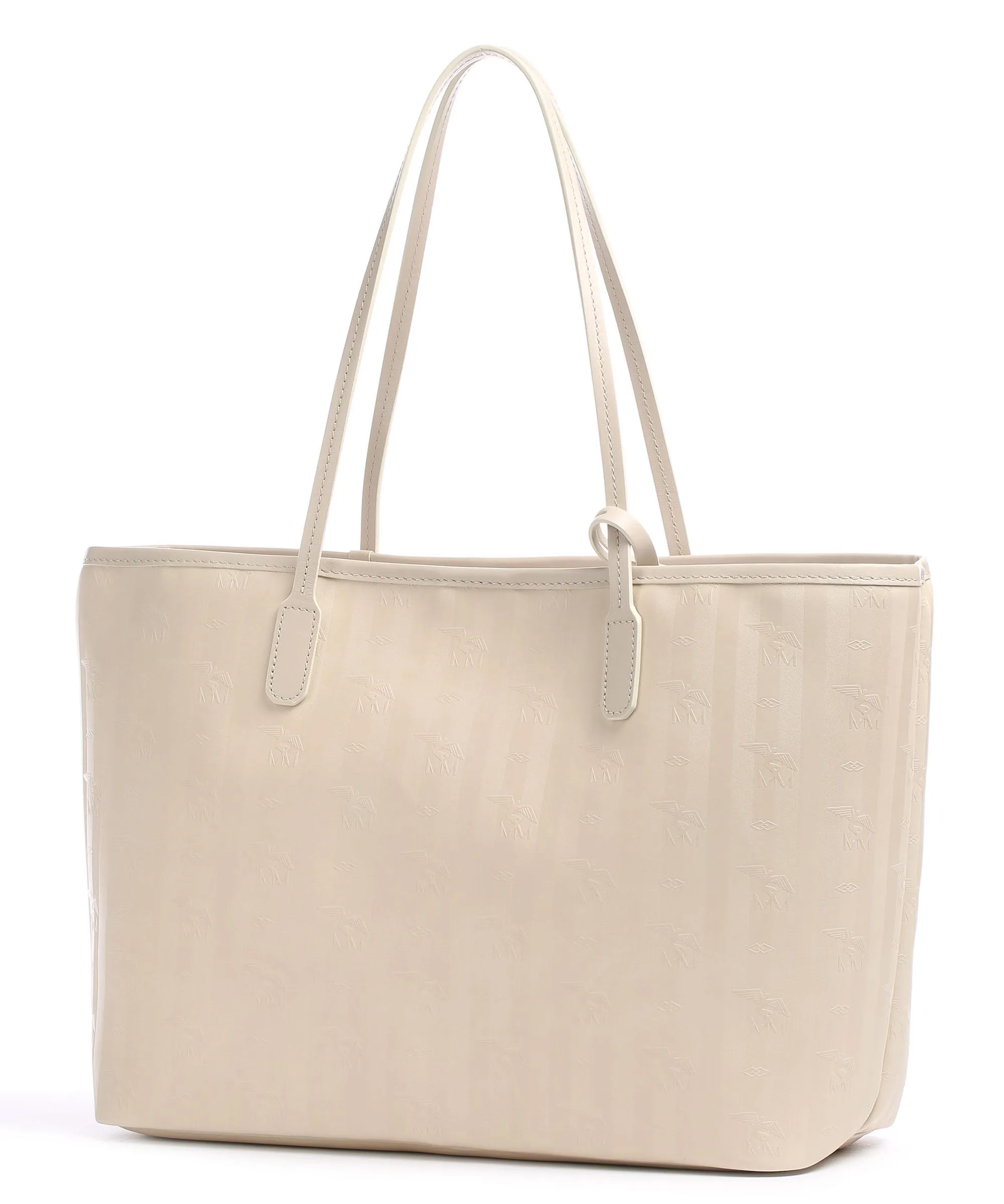  Maison Mollerus Vinerus Bern Borsa shopper tela avorio  