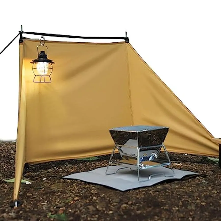 Maodom Paravento Antivento da Campeggio | Grill Beach Wind Blocker – Parabrezza Antivento da Tavolo Pieghevole Antivento per Pic