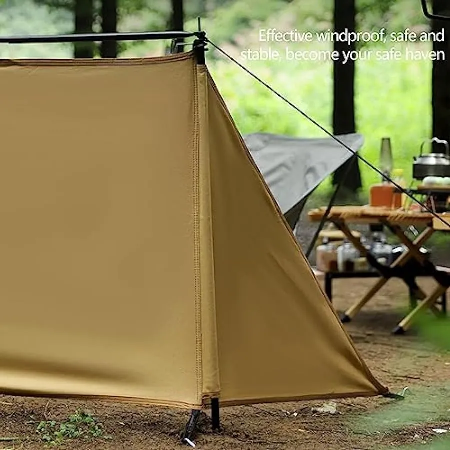 Maodom Paravento Antivento da Campeggio | Grill Beach Wind Blocker – Parabrezza Antivento da Tavolo Pieghevole Antivento per Pic