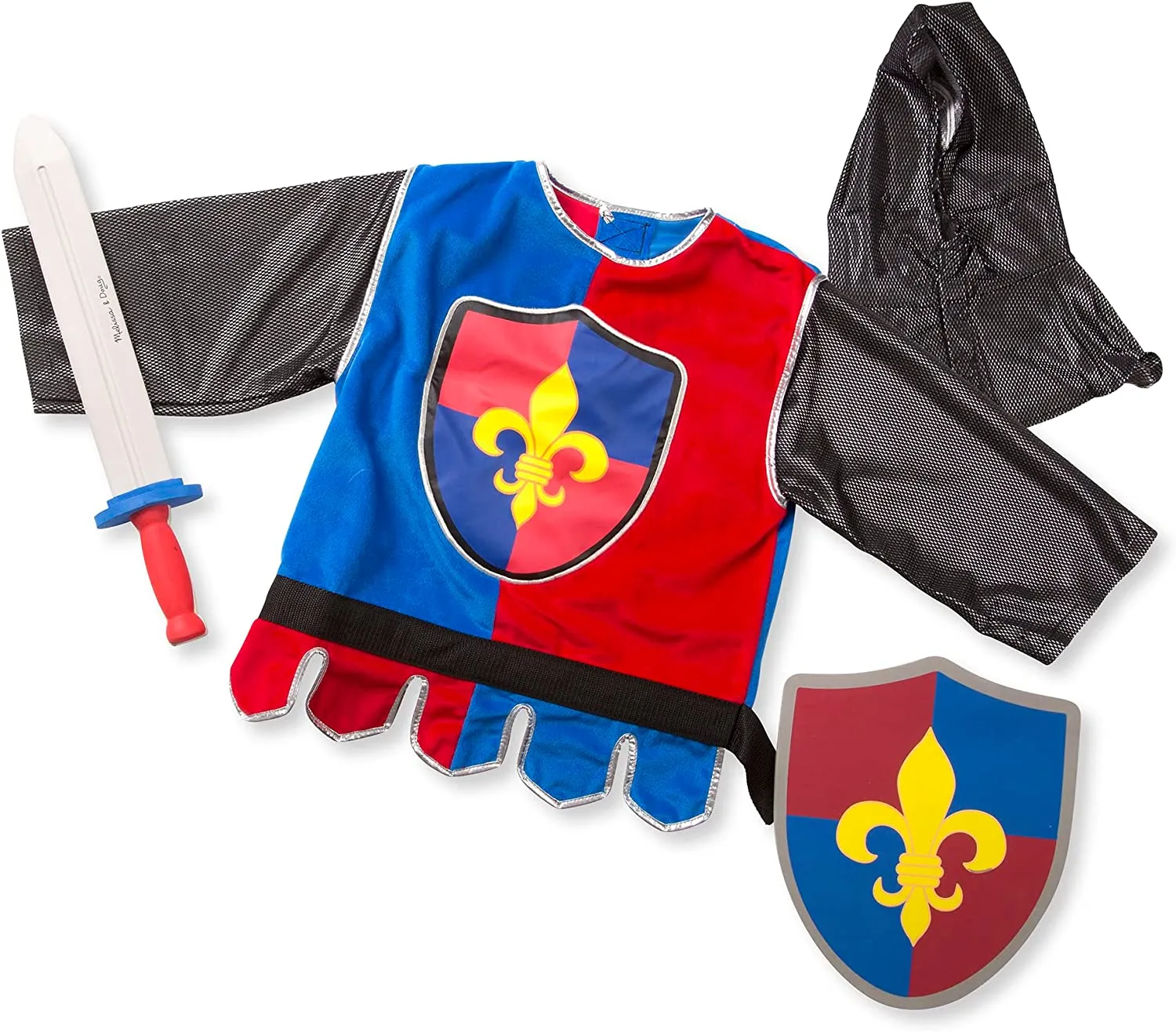 Melissa & Doug Giocattoli per giochi di ruolo costume da pompiere | Costumi per Halloween e Carnevale per bambini e bimbi piccol