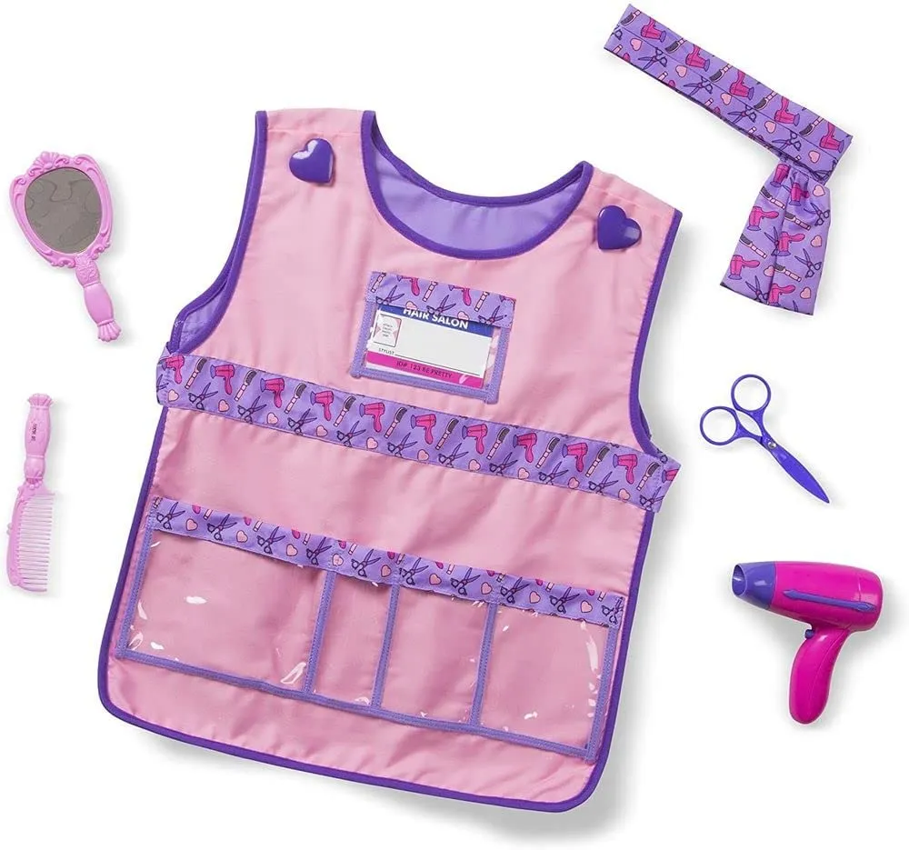 Melissa & Doug Giocattoli per giochi di ruolo costume da pompiere | Costumi per Halloween e Carnevale per bambini e bimbi piccol