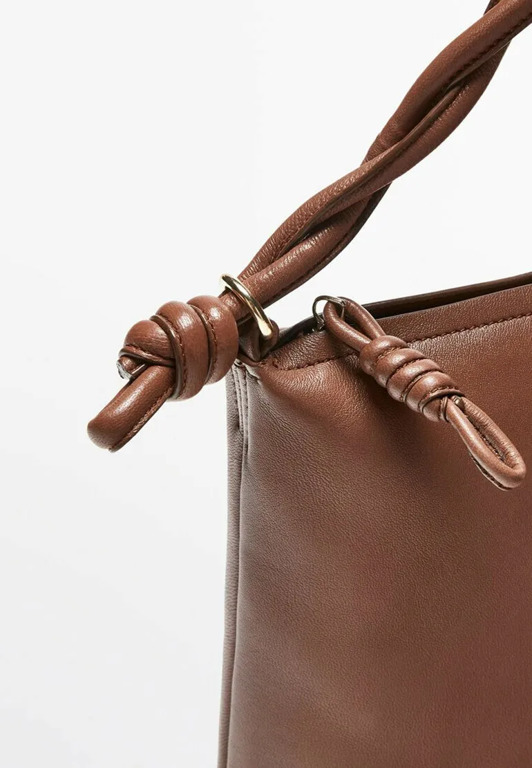 MINI WITH PLAITED STRAP - Borsa a mano