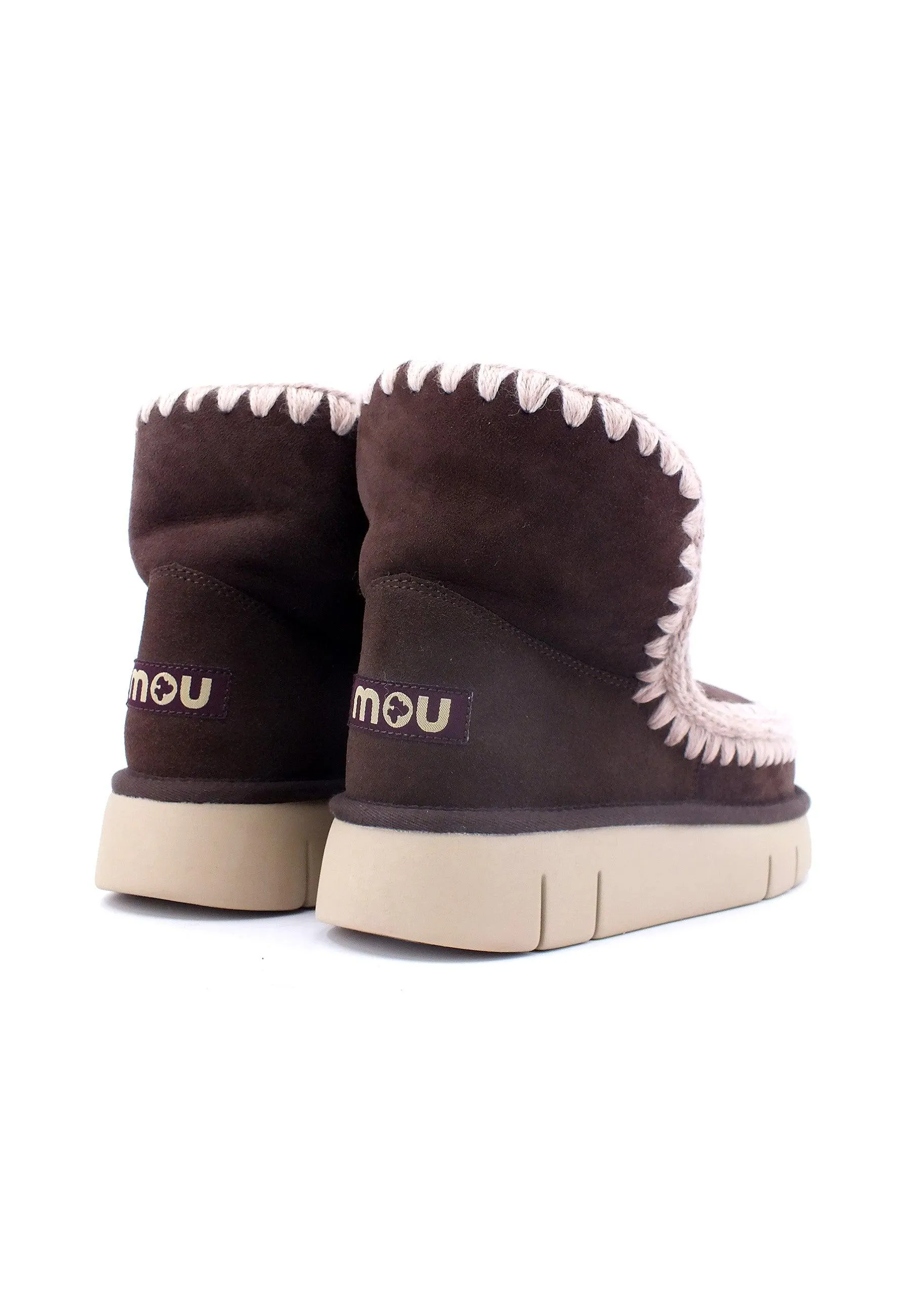 MOU Eskimo Bounce Stivaletto Pelo Donna Mocha Marrone MU.FW531002A