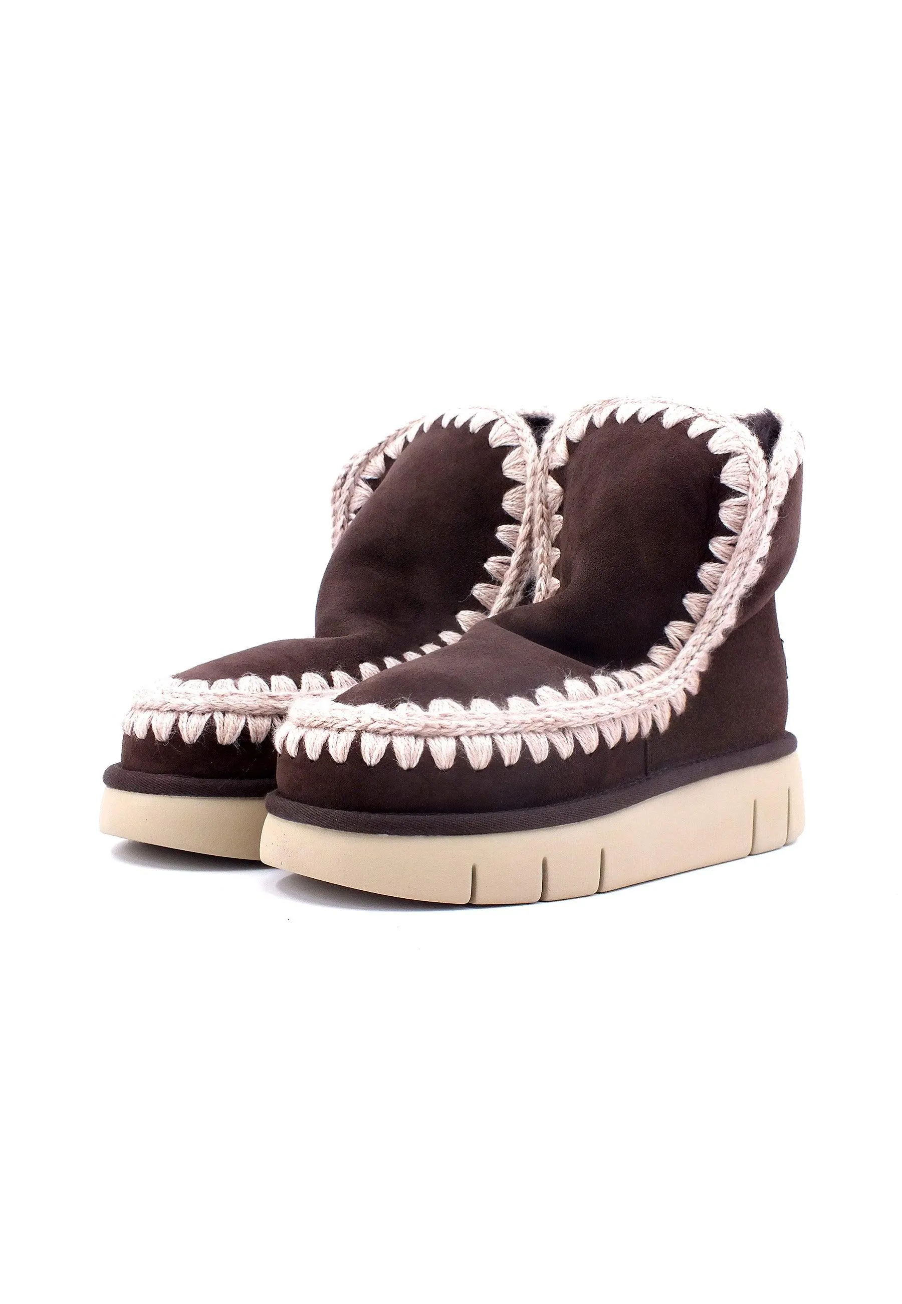 MOU Eskimo Bounce Stivaletto Pelo Donna Mocha Marrone MU.FW531002A