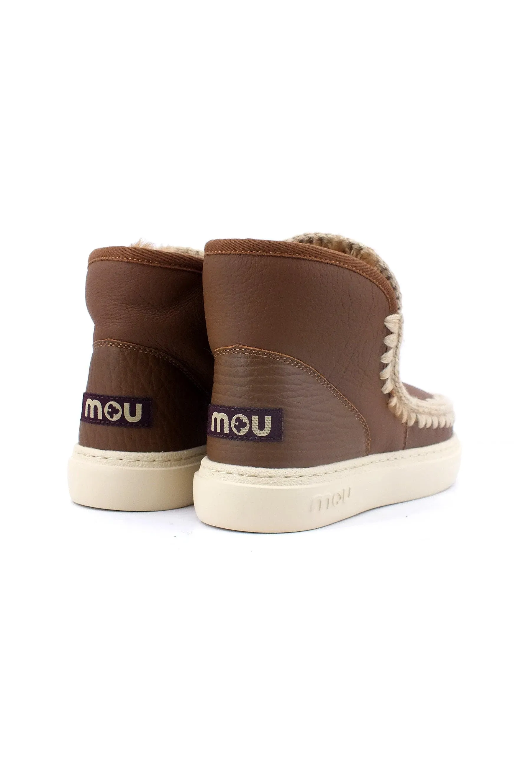 MOU Eskimo Sneaker Bold Stivaletto Pelo Donna Nucog Marrone MU.FW411000B