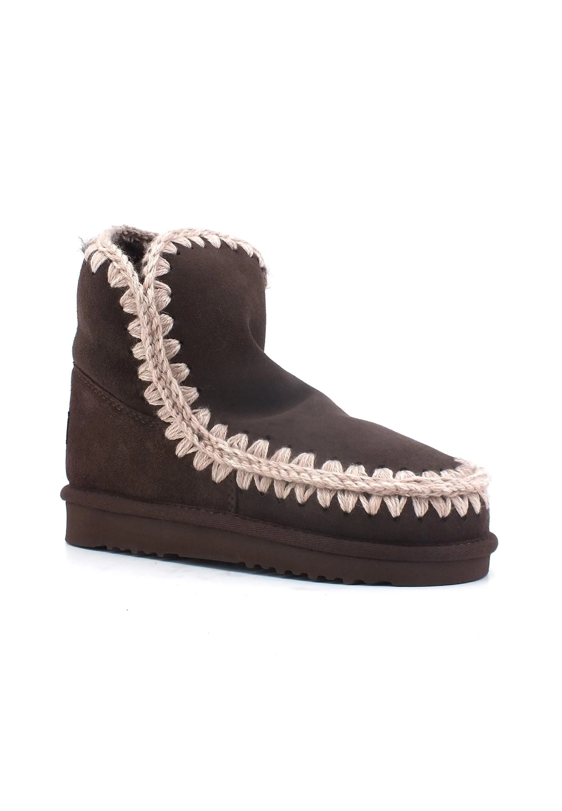 MOU Eskimo Stivaletto Pelo Donna Mocha Marrone MU.FW101001A