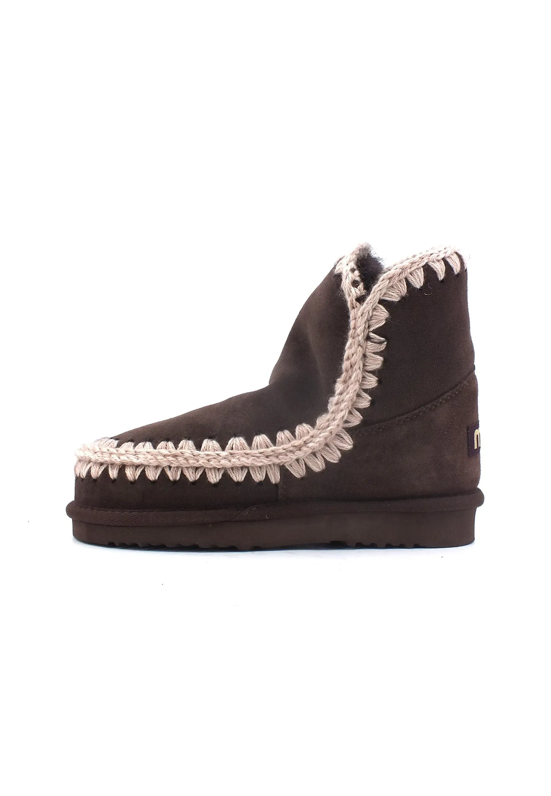 MOU Eskimo Stivaletto Pelo Donna Mocha Marrone MU.FW101001A
