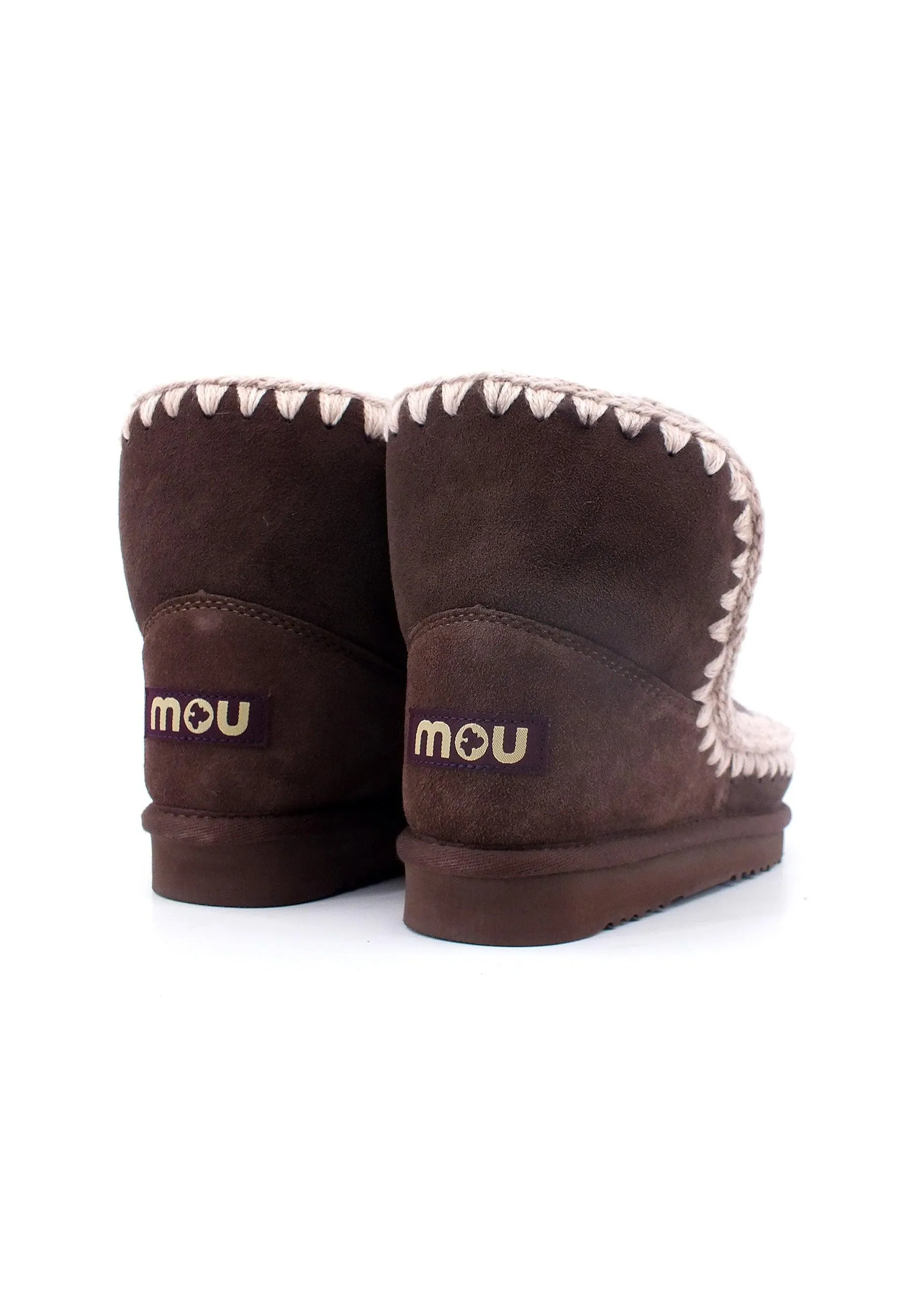 MOU Eskimo Stivaletto Pelo Donna Mocha Marrone MU.FW101001A