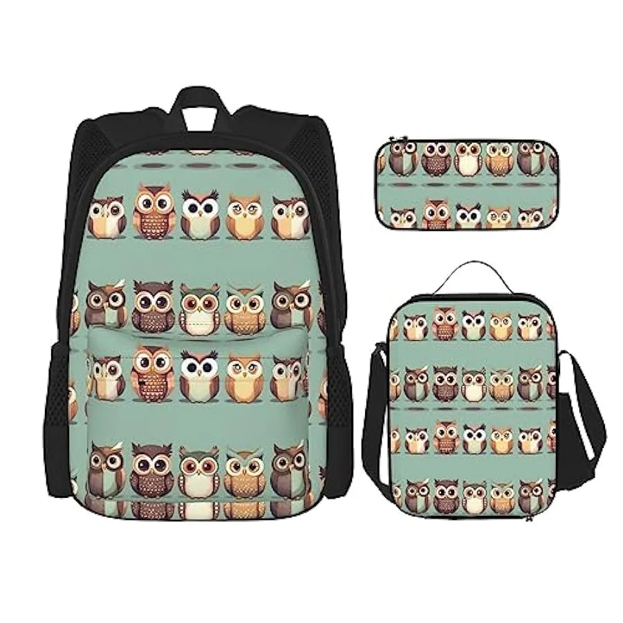 MQGMZ blu Pallavolo Stampa Grande Capacità Bookbag e Matita Bundle Leggero Laptop Pencil Case isolato Lunch Bag 160046168