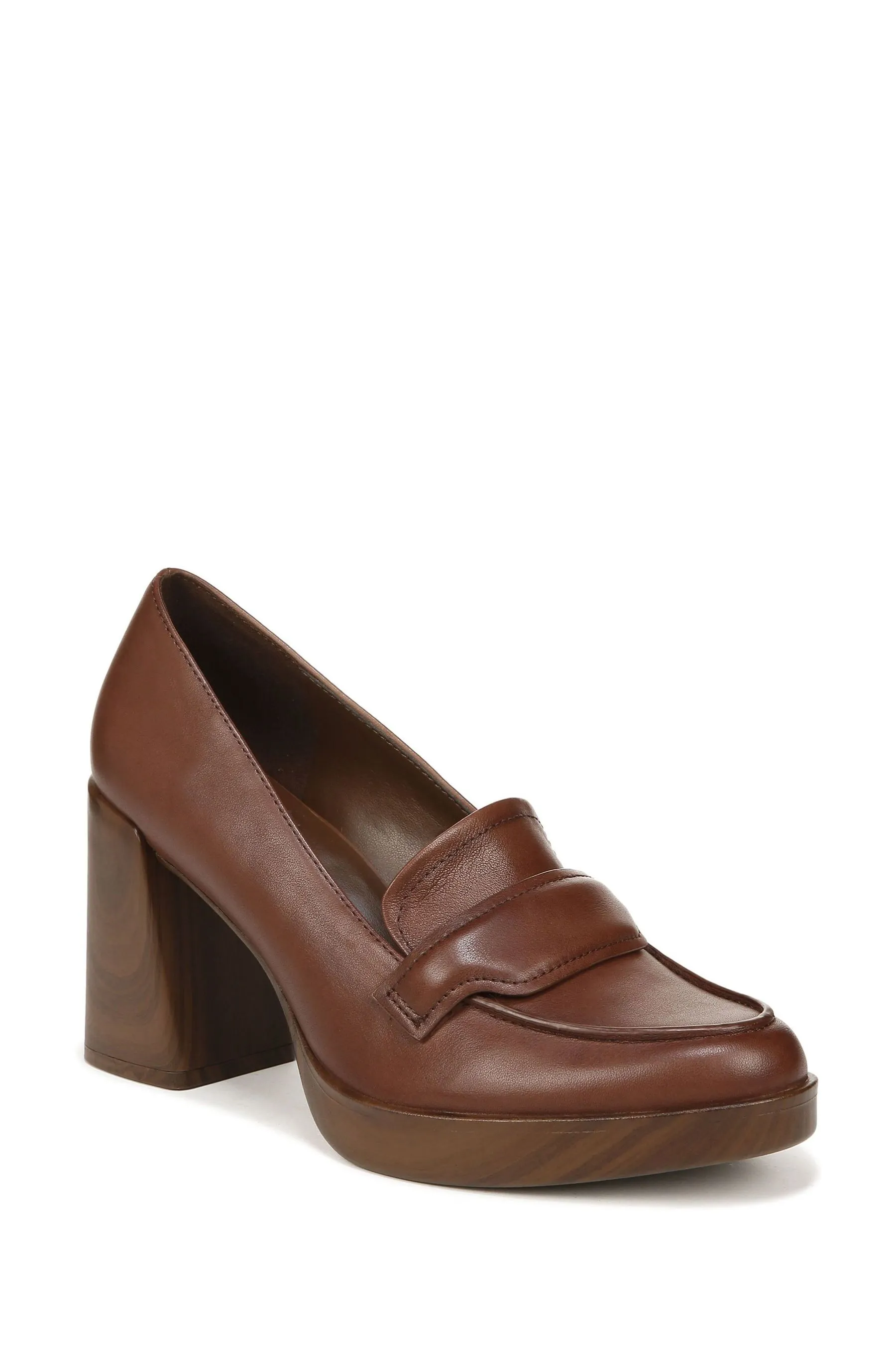 Naturalizer - Genn Amble - Marrone di vernice senza lacci - Scarpe in pelle