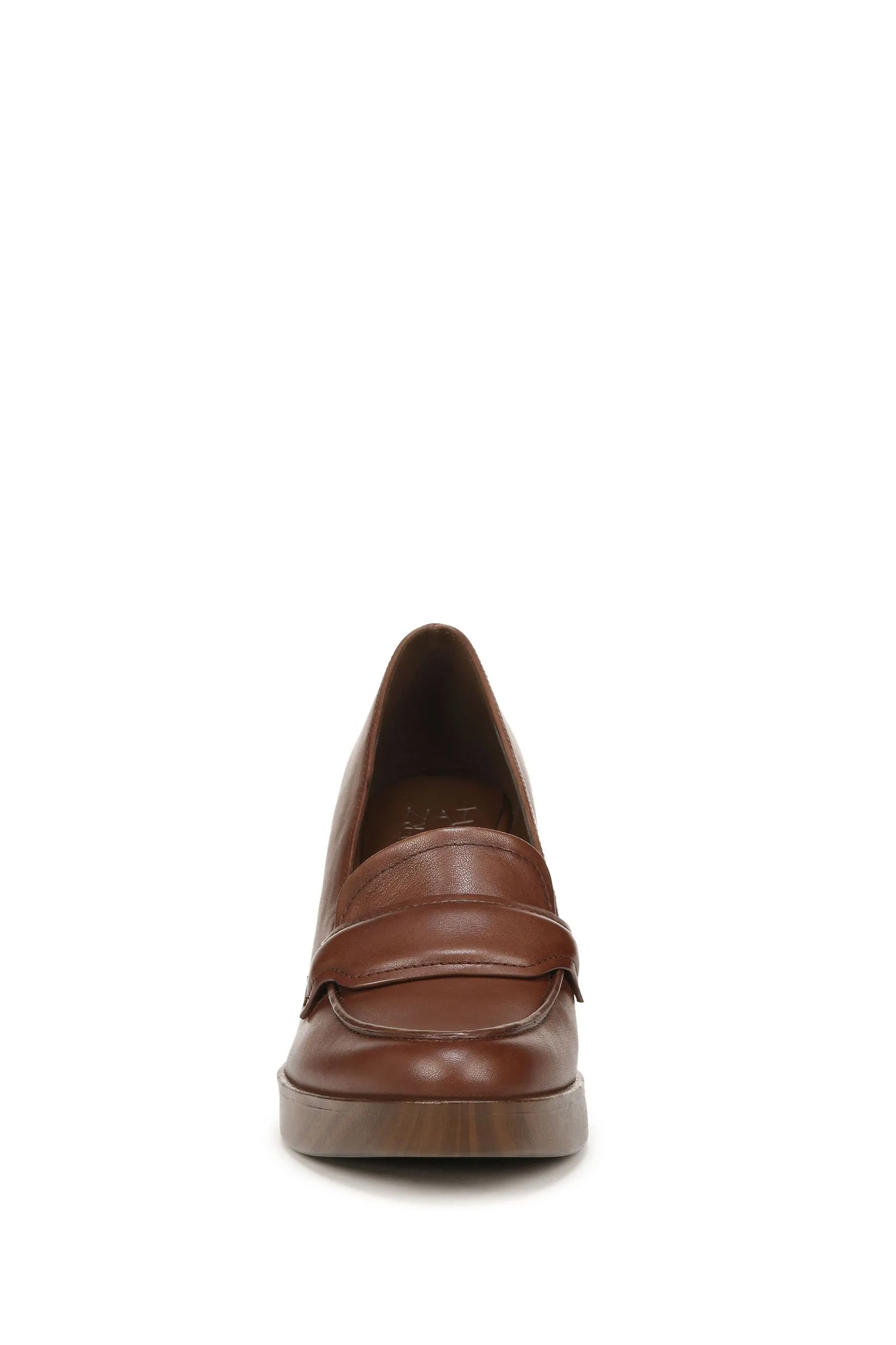 Naturalizer - Genn Amble - Marrone di vernice senza lacci - Scarpe in pelle