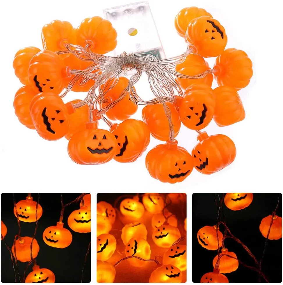 NNIUK 20 LED Fata Zucca luce della stringa per la decorazione di Halloween del partito di natalizie di Cosplay.