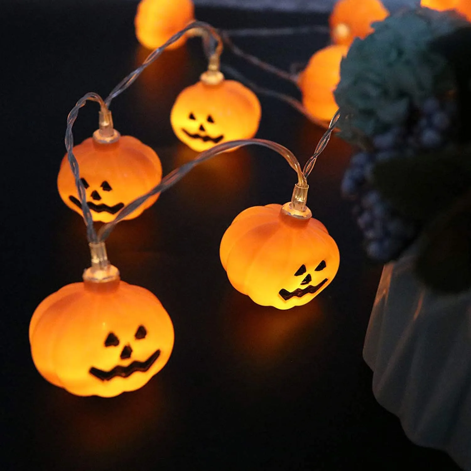 NNIUK 20 LED Fata Zucca luce della stringa per la decorazione di Halloween del partito di natalizie di Cosplay.