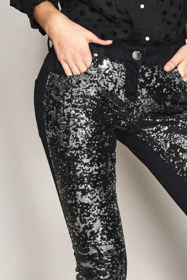 Pantalone Con Paillettes