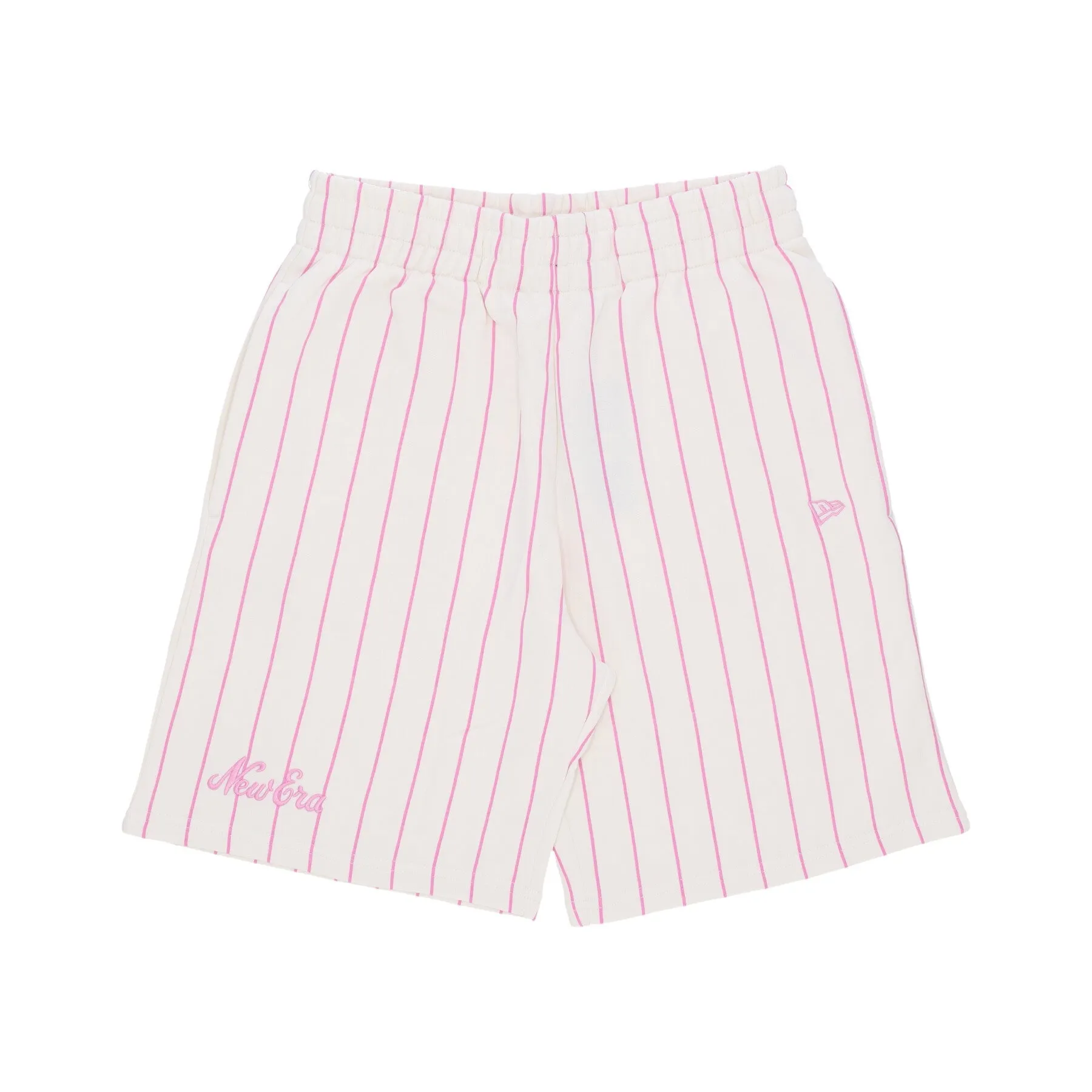 Pantalone Corto Tuta Uomo Ne Pinstripe Shorts Off White/wild Rose