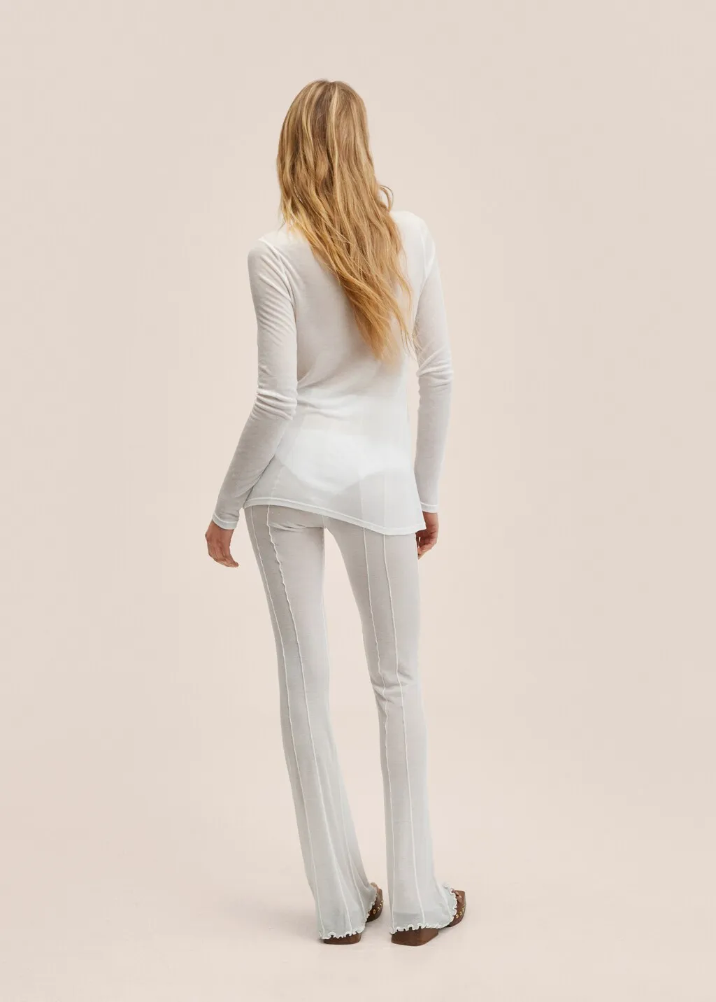 Pantaloni 100% lyocell