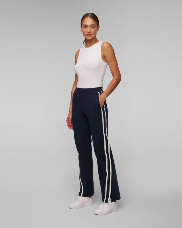 Pantaloni blu scuro da donna The Upside Petra Flare
