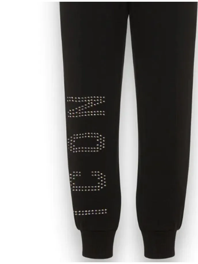 Pantaloni con borchie