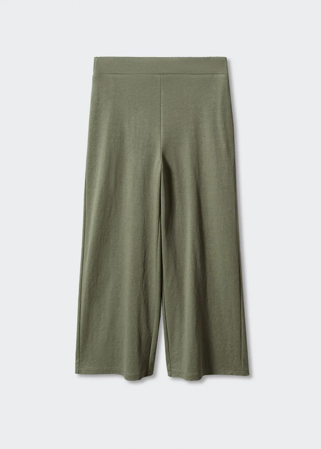 Pantaloni culotte crop