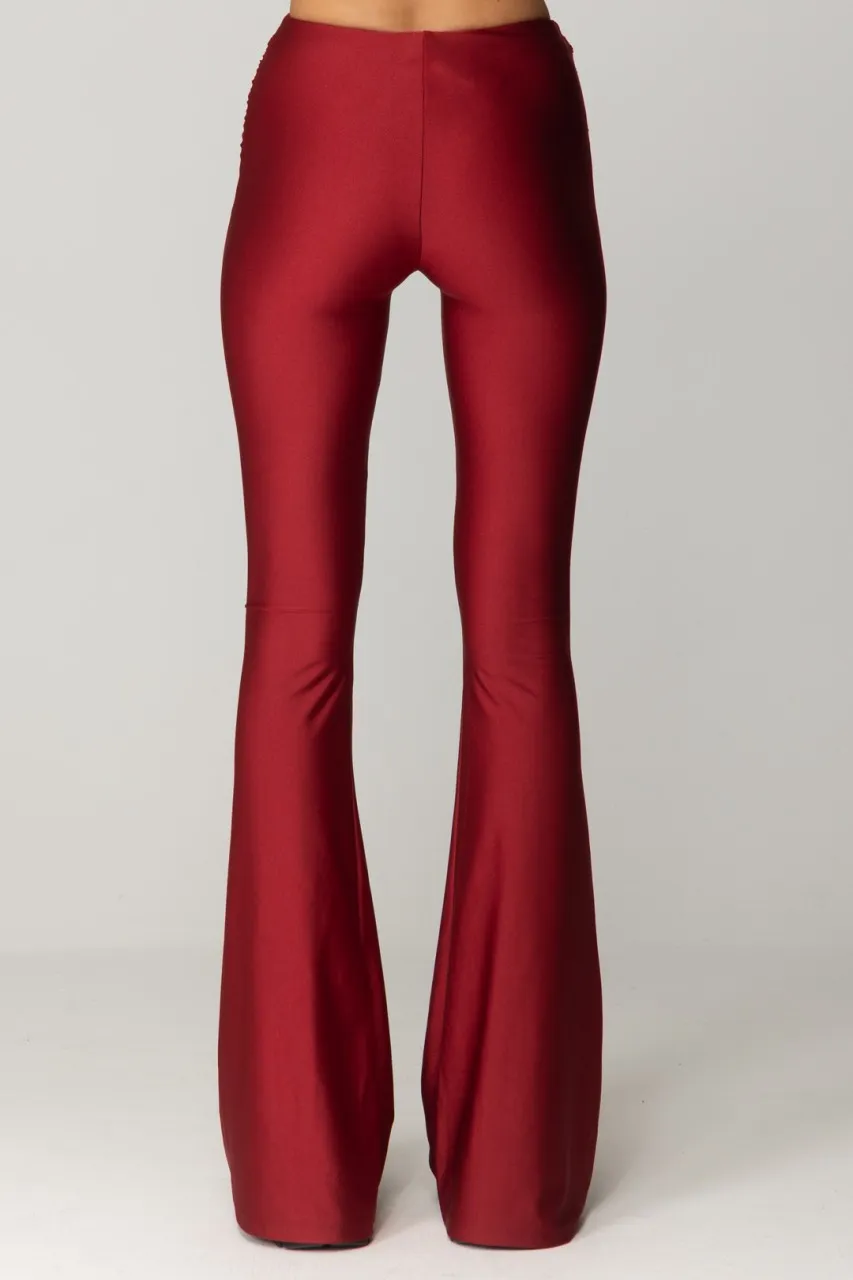 Pantaloni flare Dian RED ROUGE