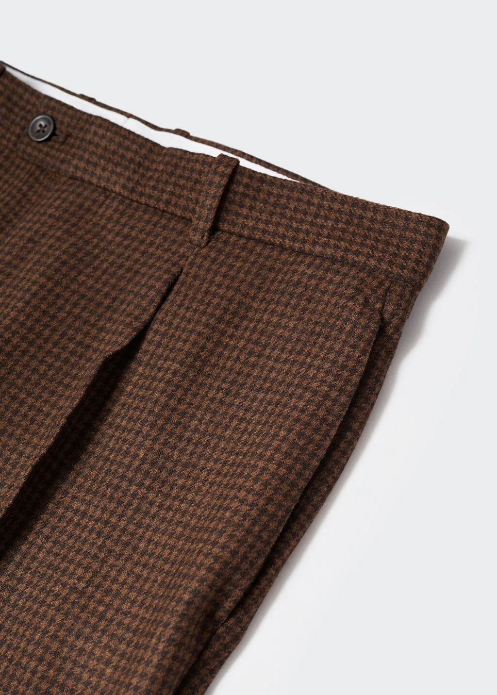 Pantaloni lana quadri