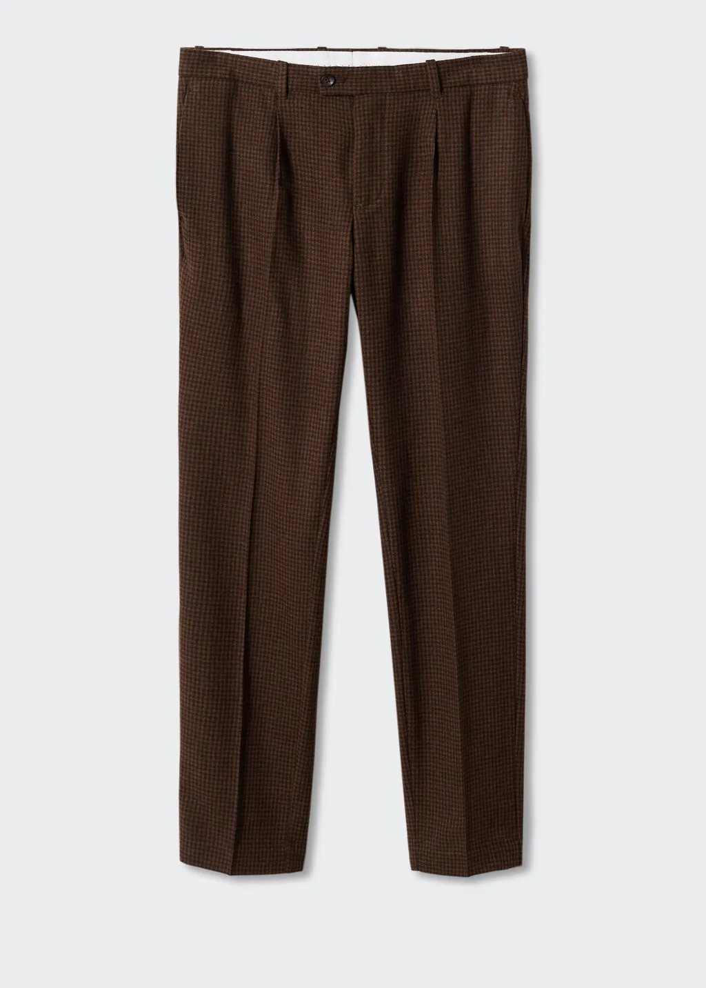 Pantaloni lana quadri