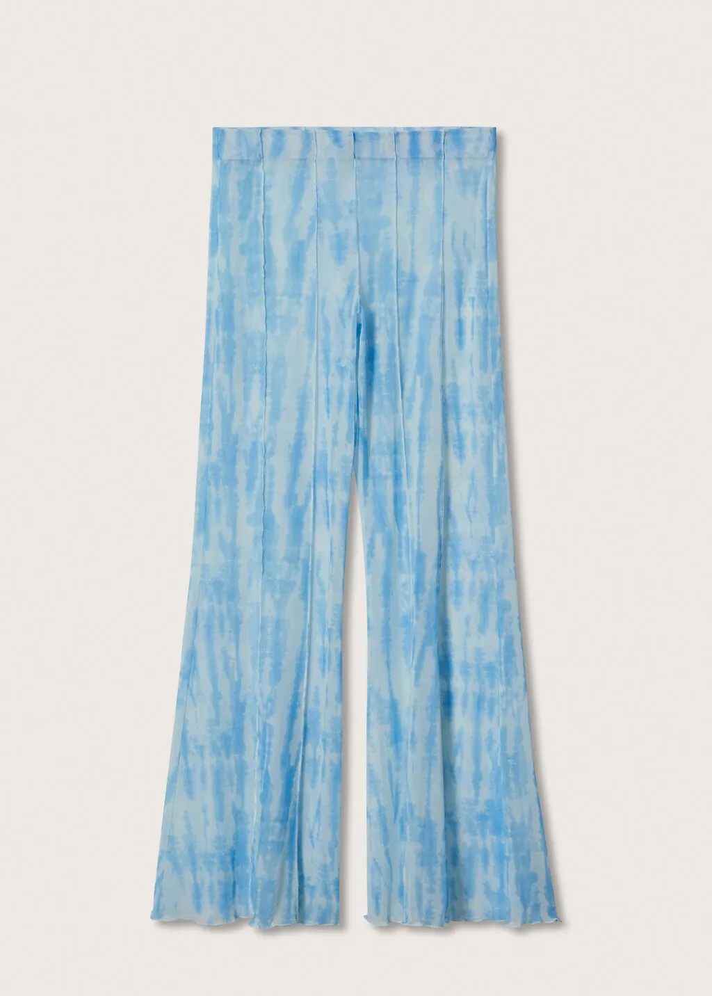 Pantaloni wideleg stampa
