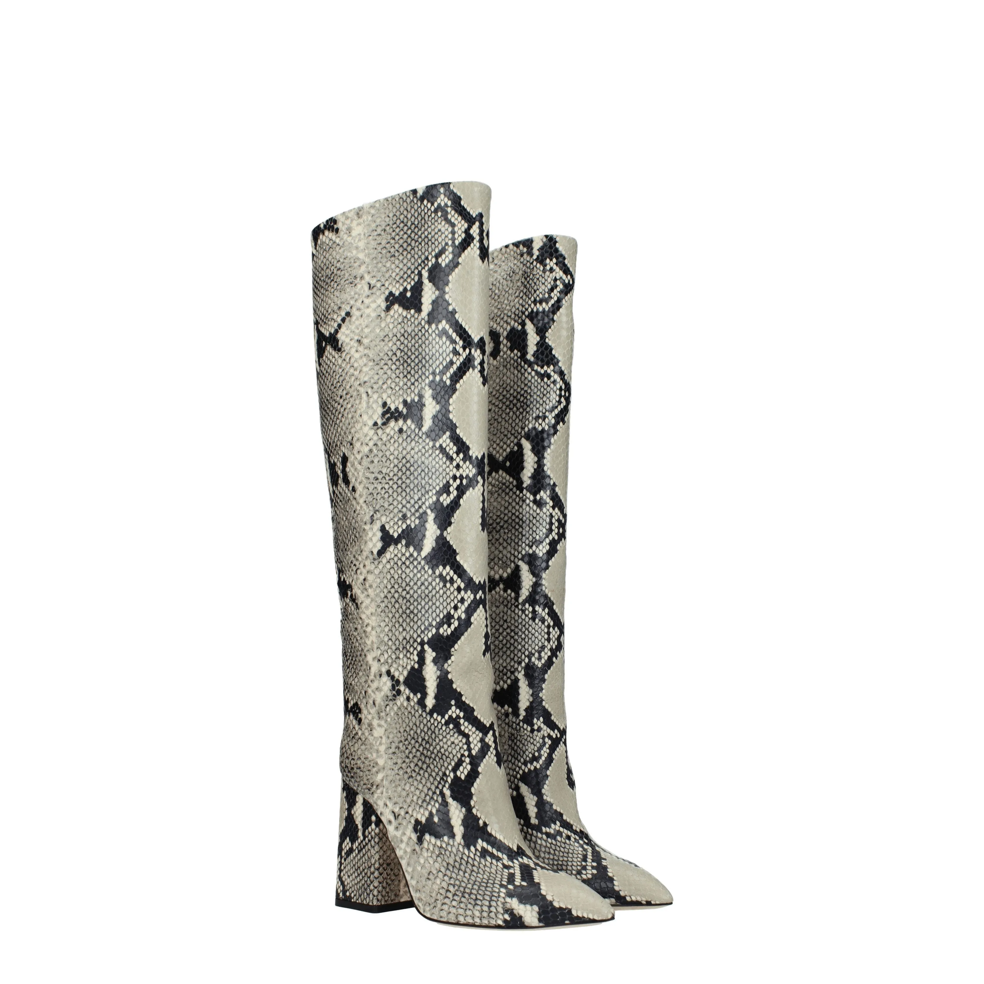 Paris Texas Stivali Anja Donna Pelle Beige/Naturale