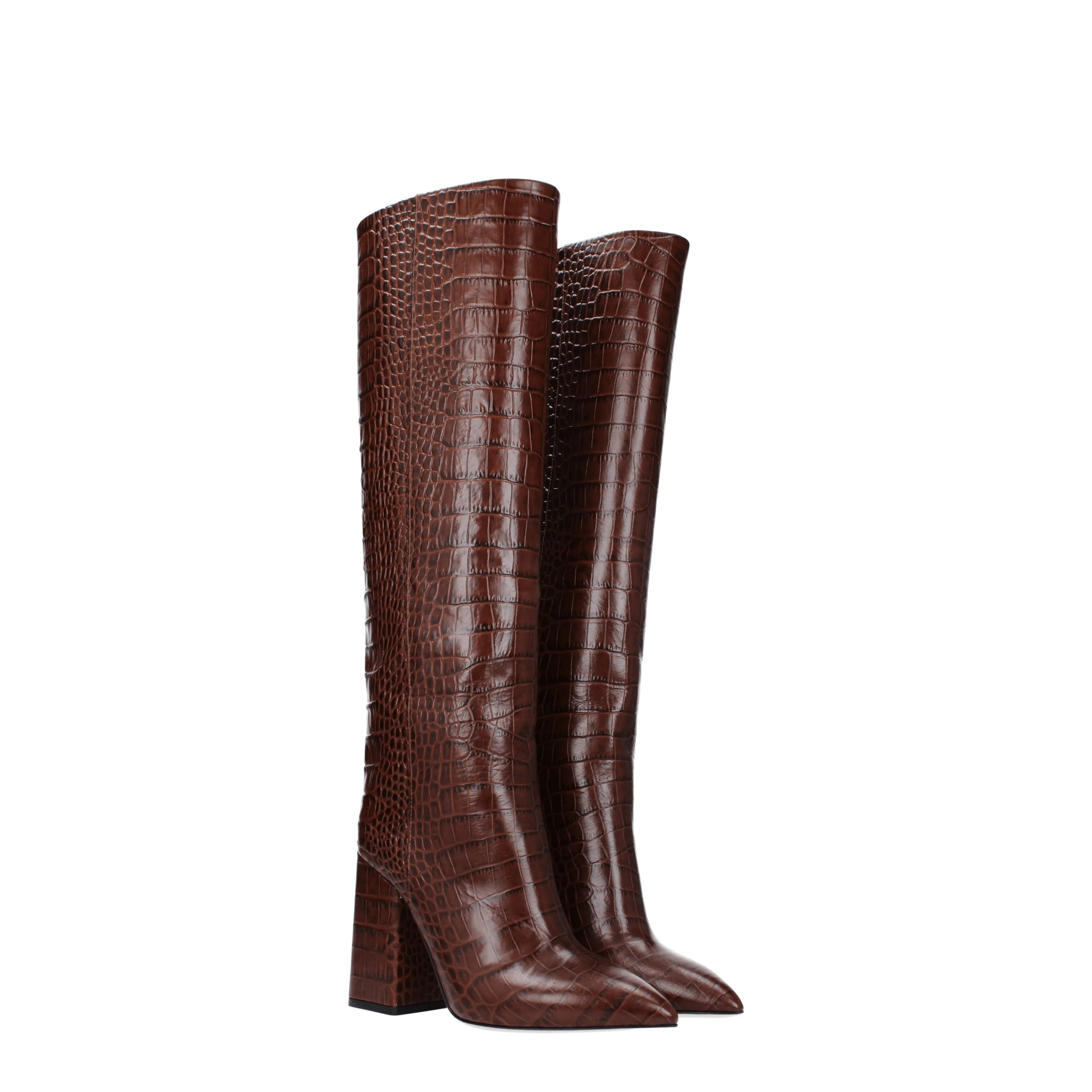 Paris Texas Stivali Anja Donna Pelle Marrone/Cioccolato