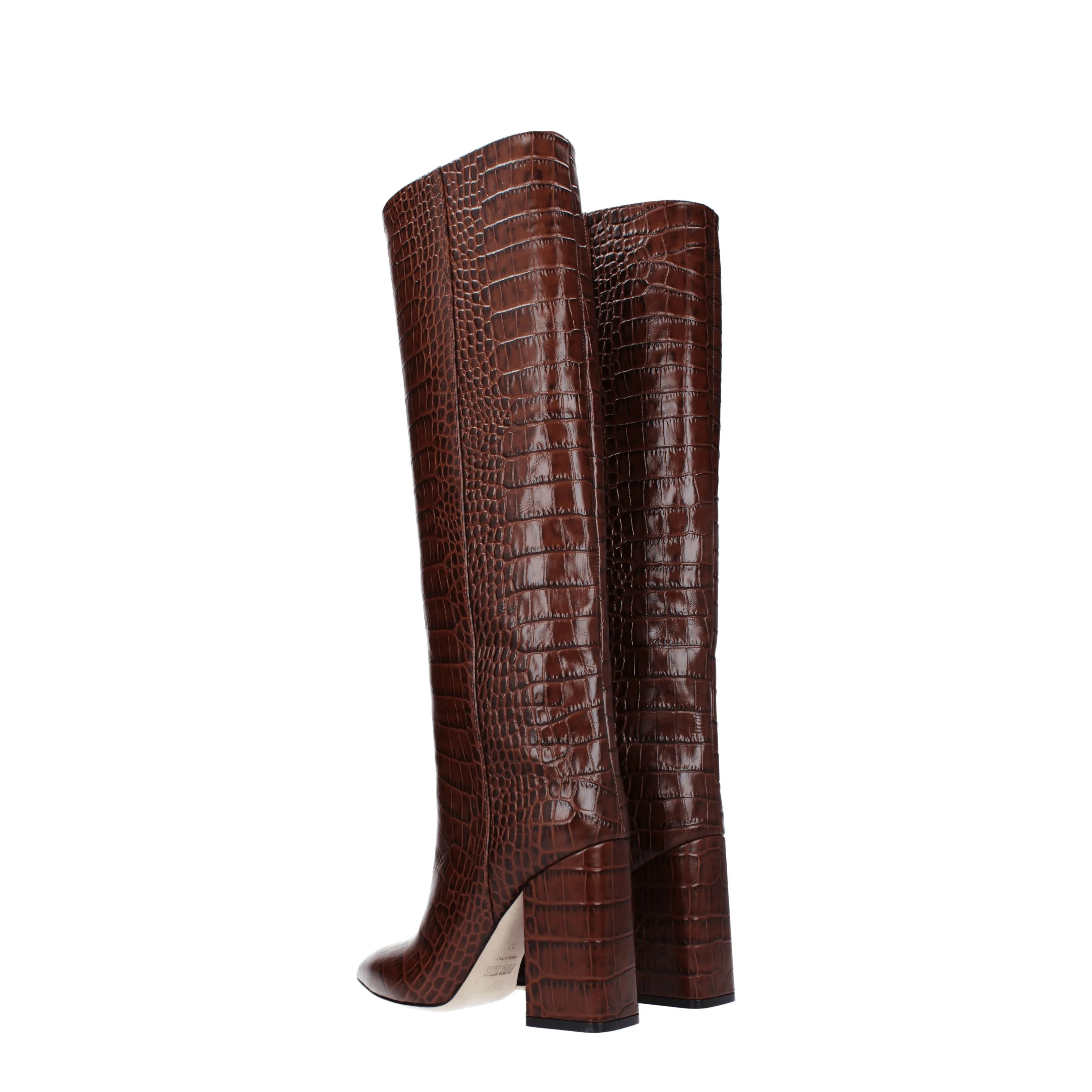 Paris Texas Stivali Anja Donna Pelle Marrone/Cioccolato