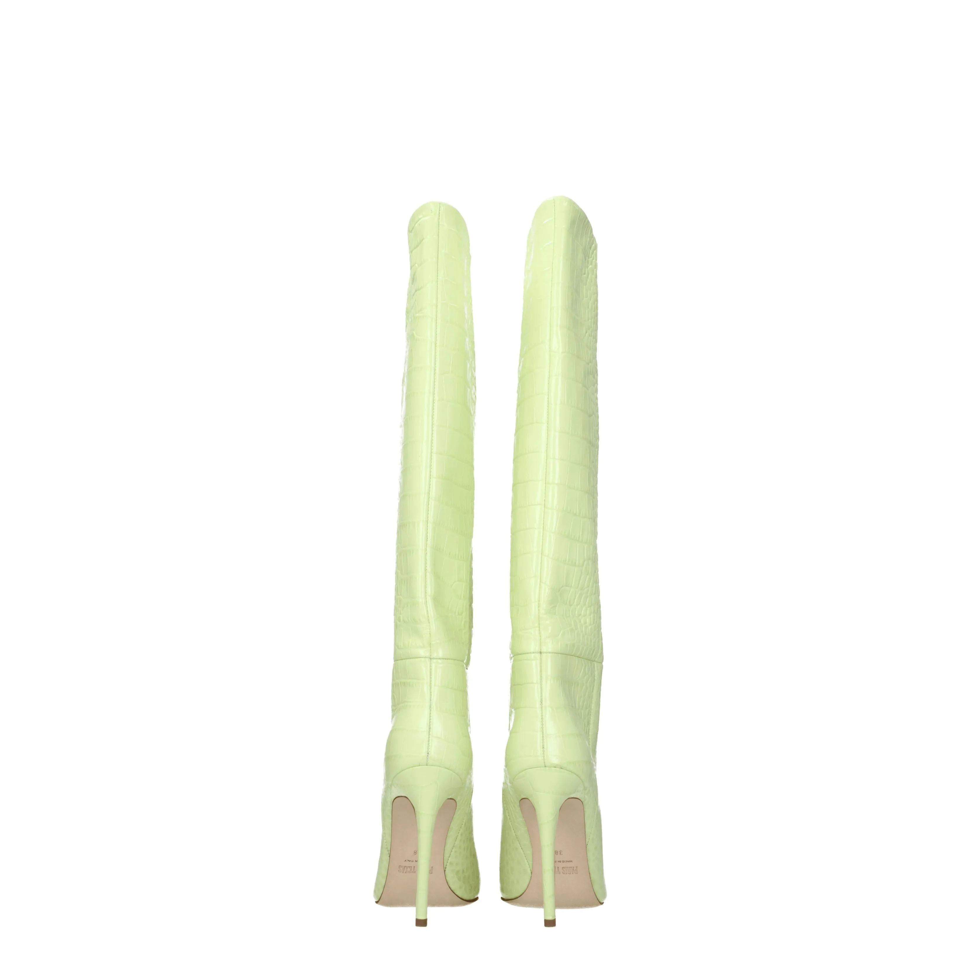Paris Texas Stivali Donna Pelle Verde/Lime