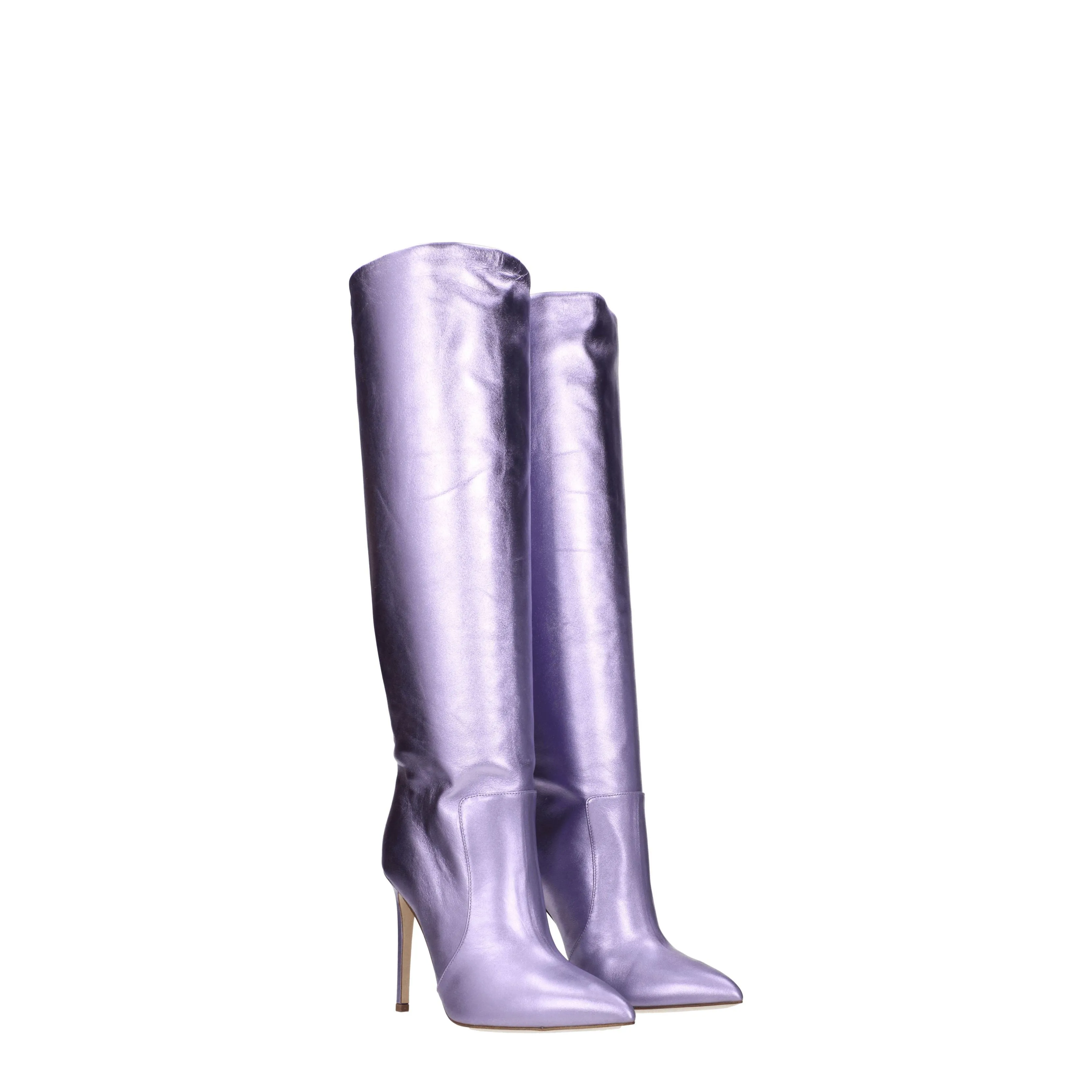 Paris Texas Stivali Donna Pelle Viola/Iris