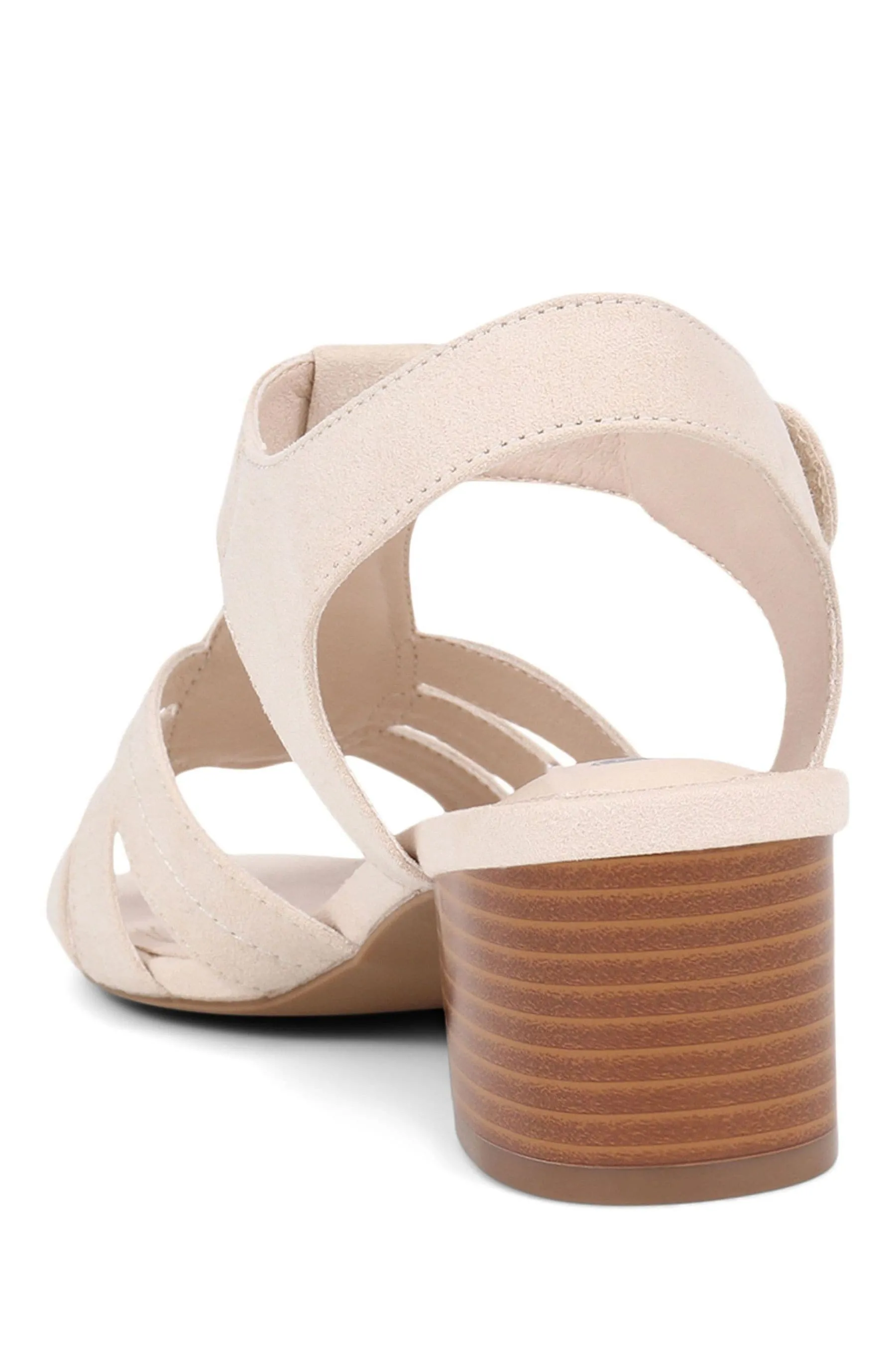 Pavers Cream - Sandali elegante con tacco