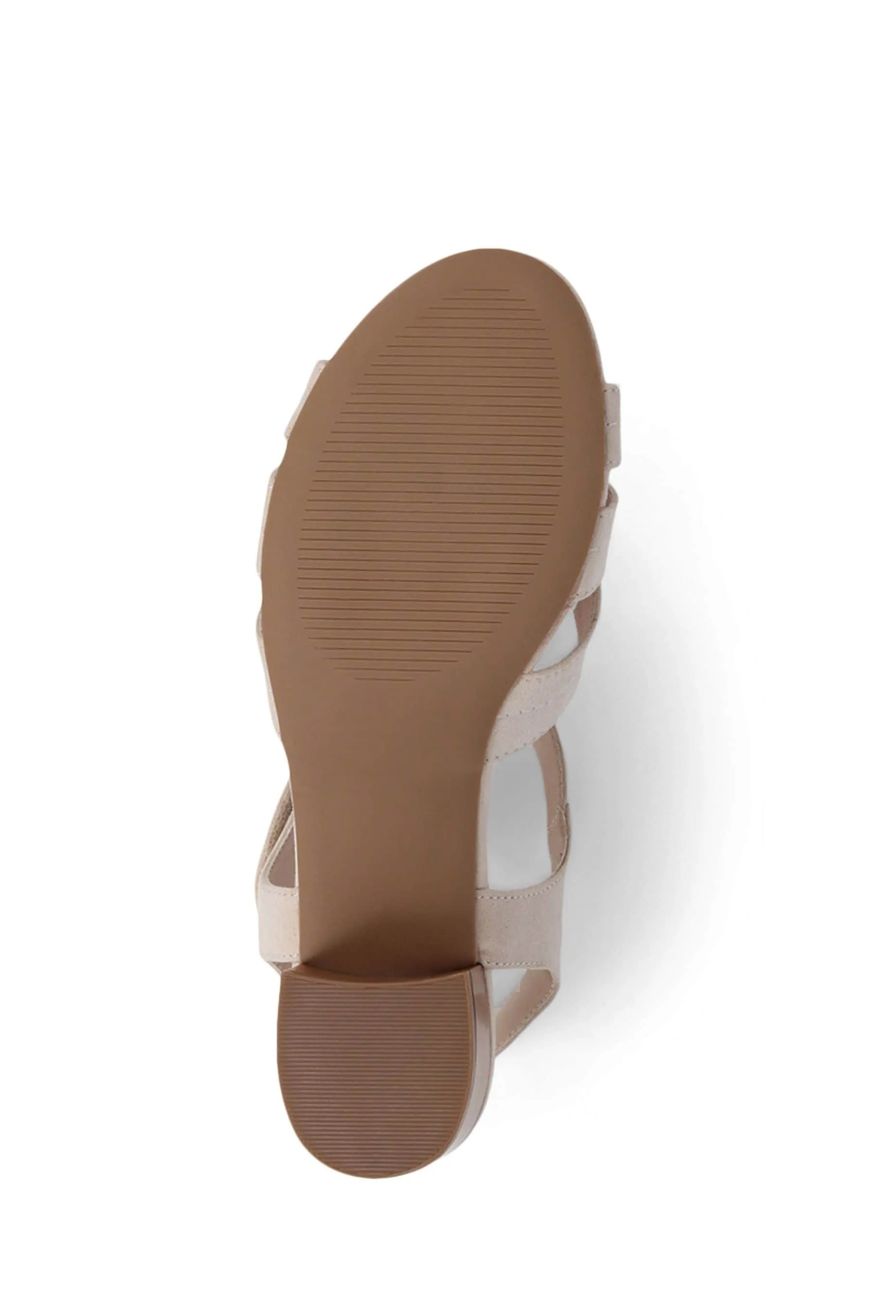 Pavers Cream - Sandali elegante con tacco