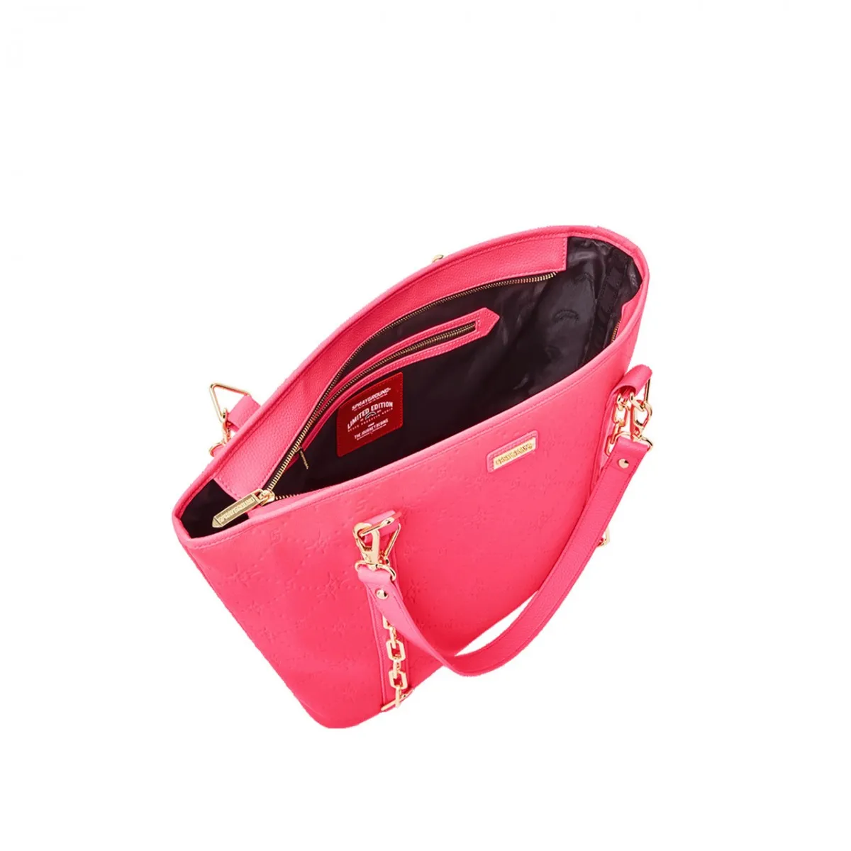 Pink Puffy Bag Tote Bag