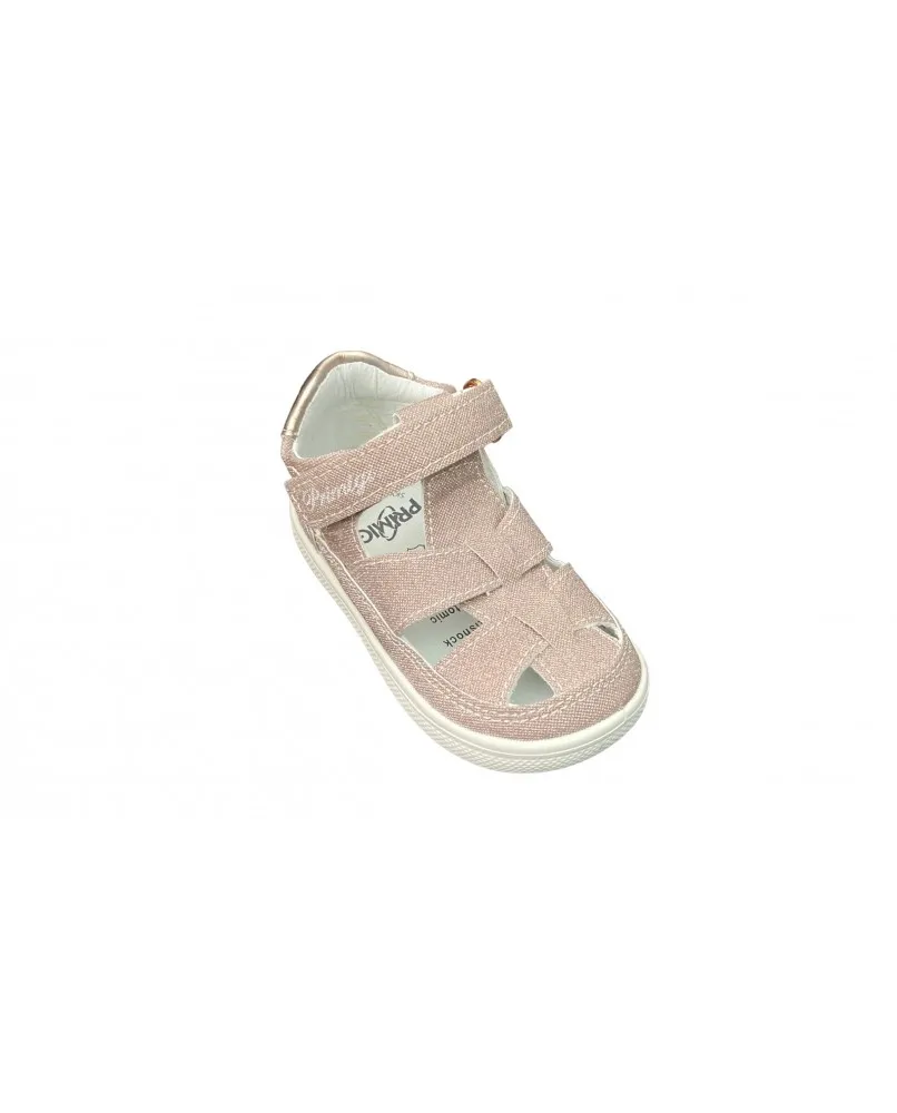 PRIMIGI 3852044 sandali ballerine ragnetto bambina pelle primi passi rosa glitter luxor