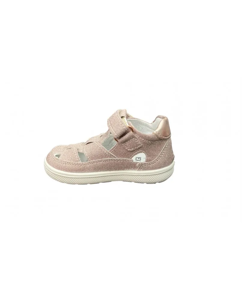 PRIMIGI 3852044 sandali ballerine ragnetto bambina pelle primi passi rosa glitter luxor