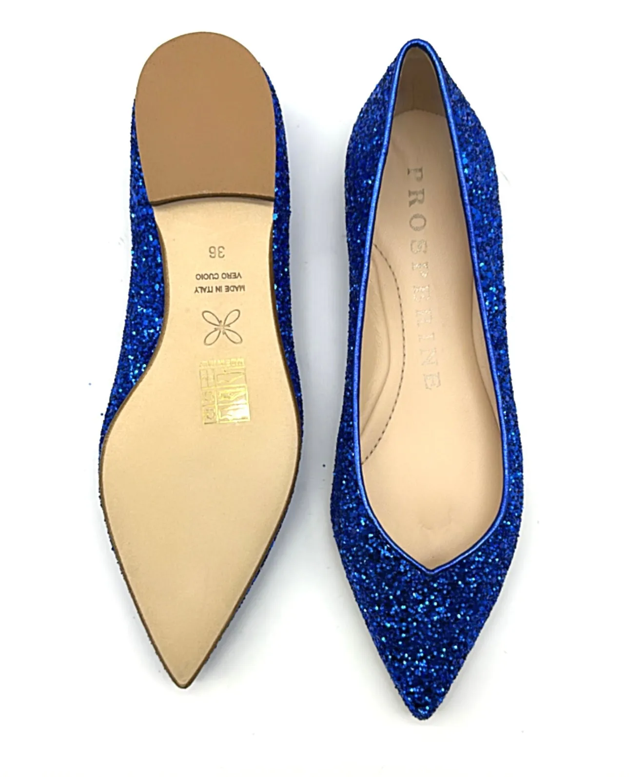 Prosperine - Ballerina glitter blu