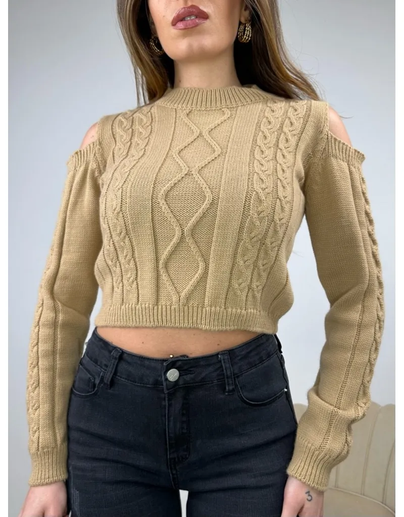 PULLOVER DONY CAMEL