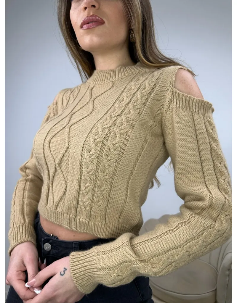 PULLOVER DONY CAMEL