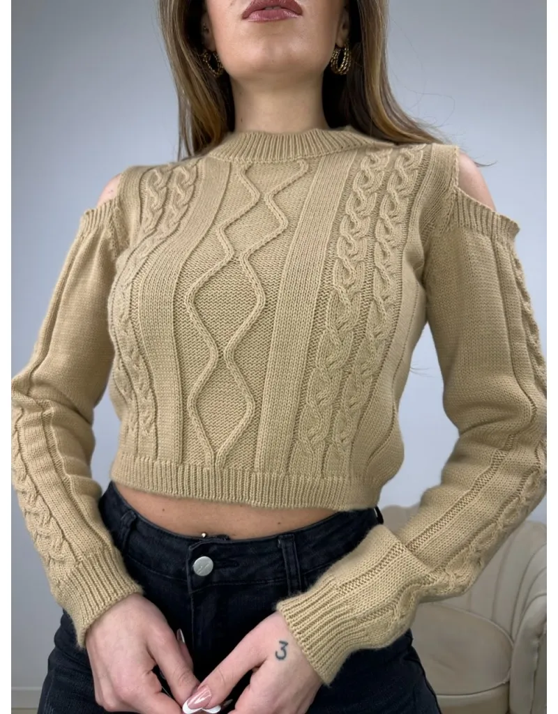 PULLOVER DONY CAMEL