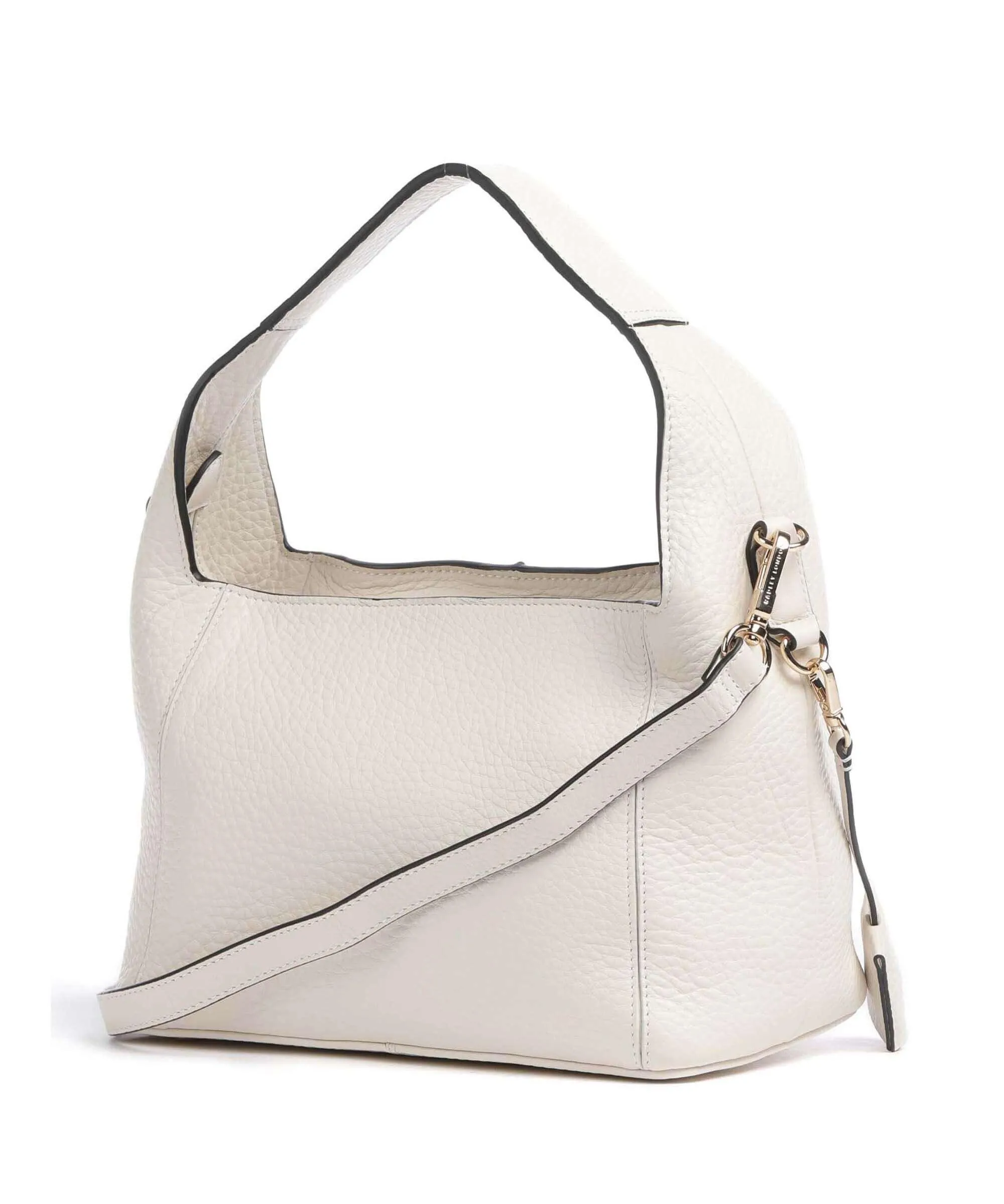  Radley London Hillgate Place Borsa a mano pelle di vacchetta grana avorio  