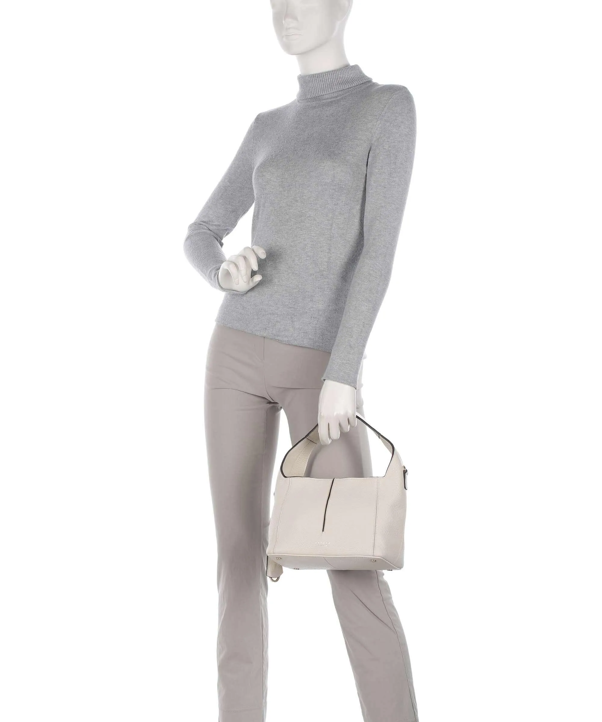  Radley London Hillgate Place Borsa a mano pelle di vacchetta grana avorio  