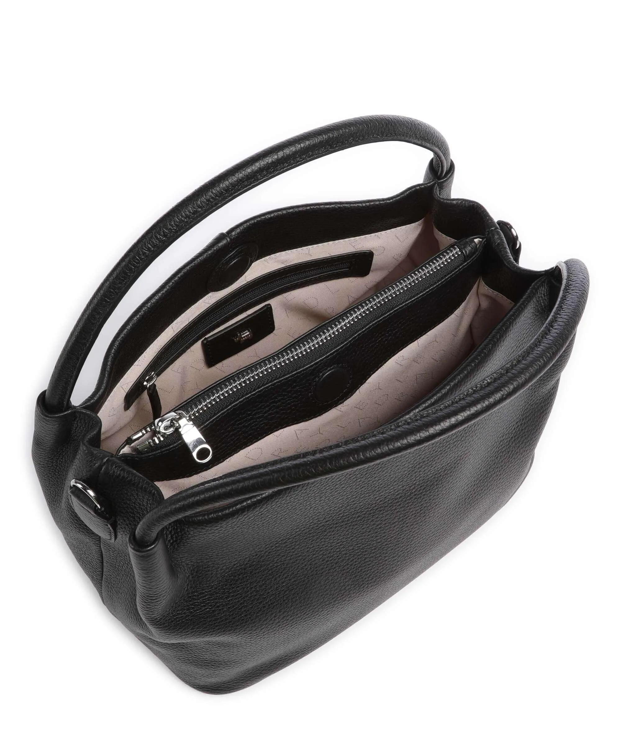  Radley London Ivydale Road Borsa a mano pelle di vacchetta grana nero  