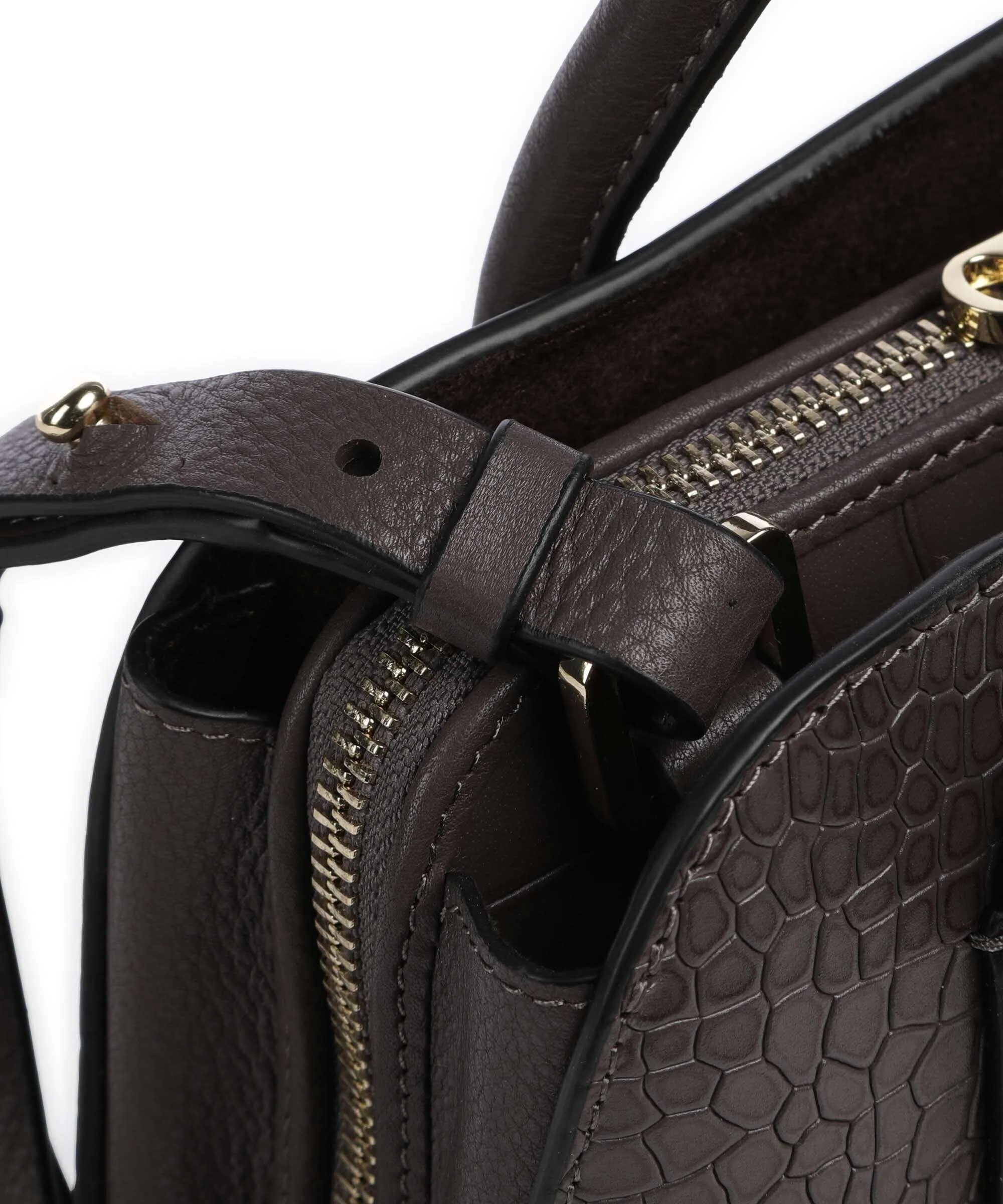  Radley London Liverpool Street 2.0 Borsa a mano pelle in rilievo grigio scuro  