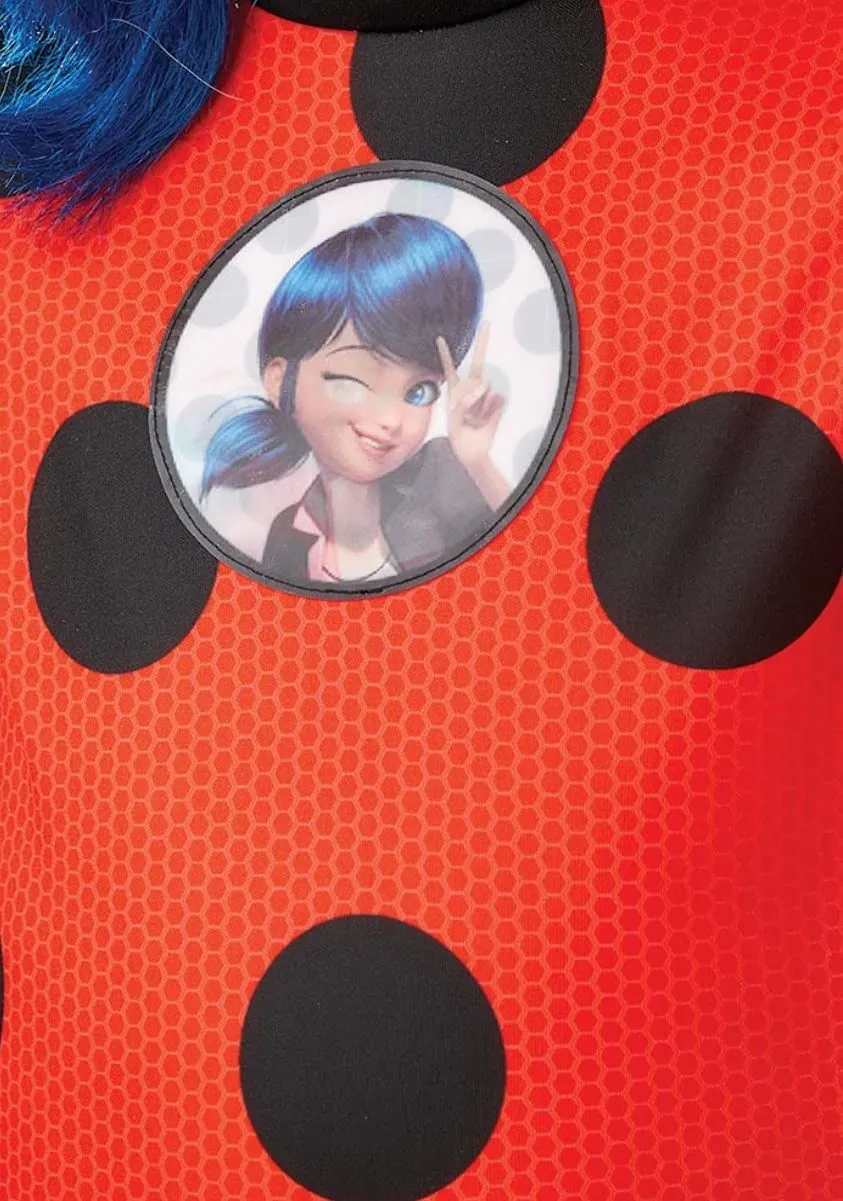 Rubies Costume Miraculous Ladybug Tikki per bambina, tuta Ladybug con maschera, Zag ufficiale, per Carnevale, Compleanni, Natale