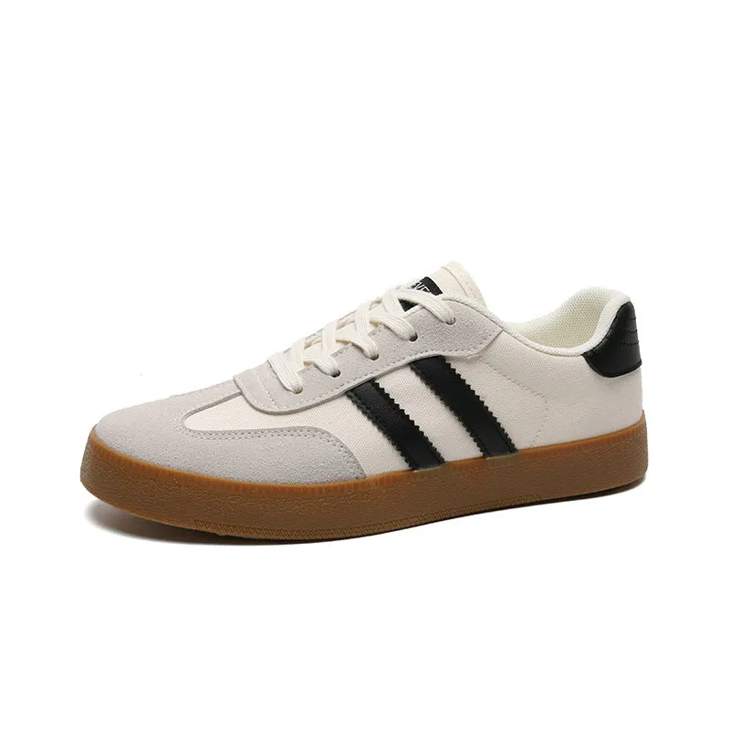 Scarpe da ginnastica da allenamento casual in tela patchwork moda uomo